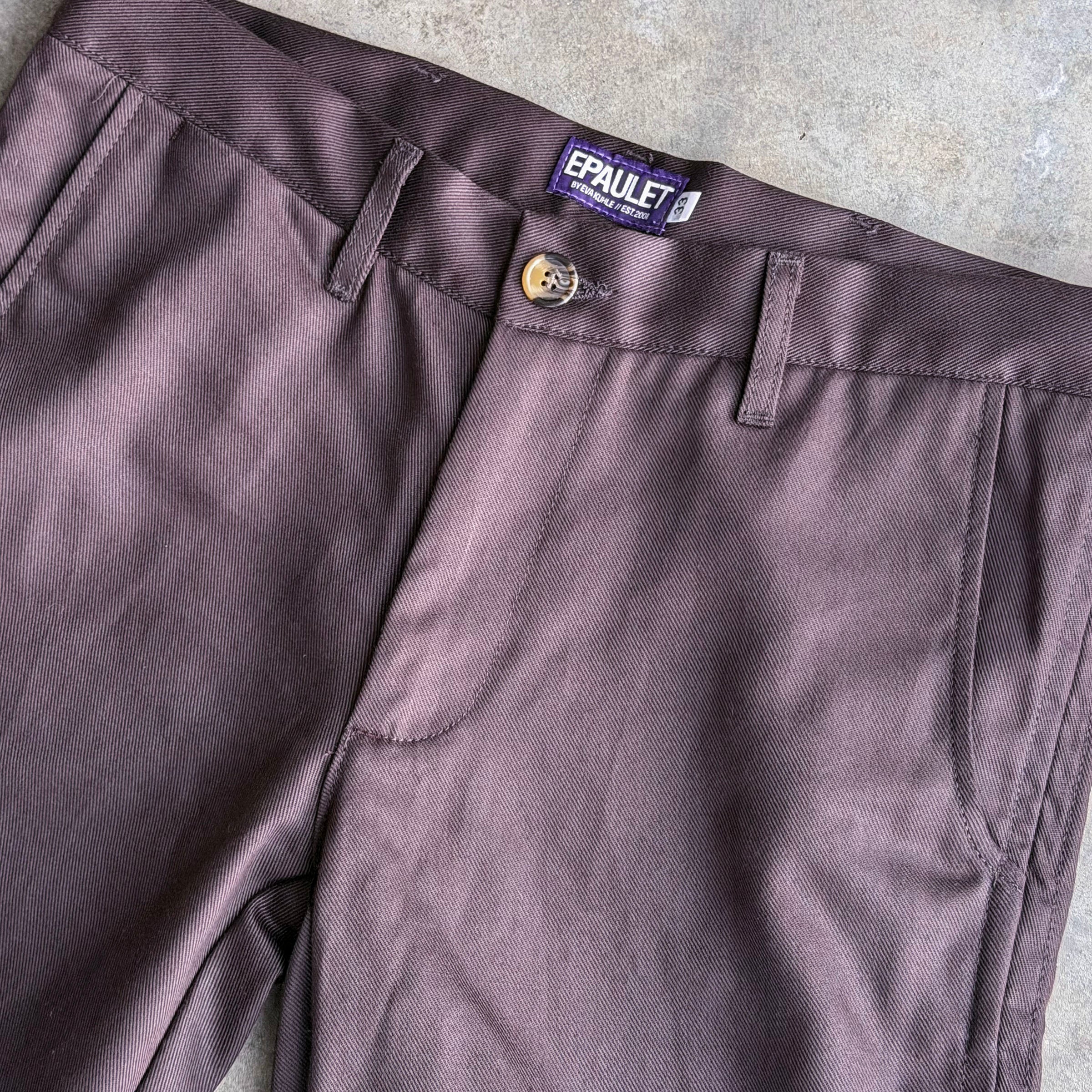 Rivet Chino Java 8oz Dragoni Cotton Twill