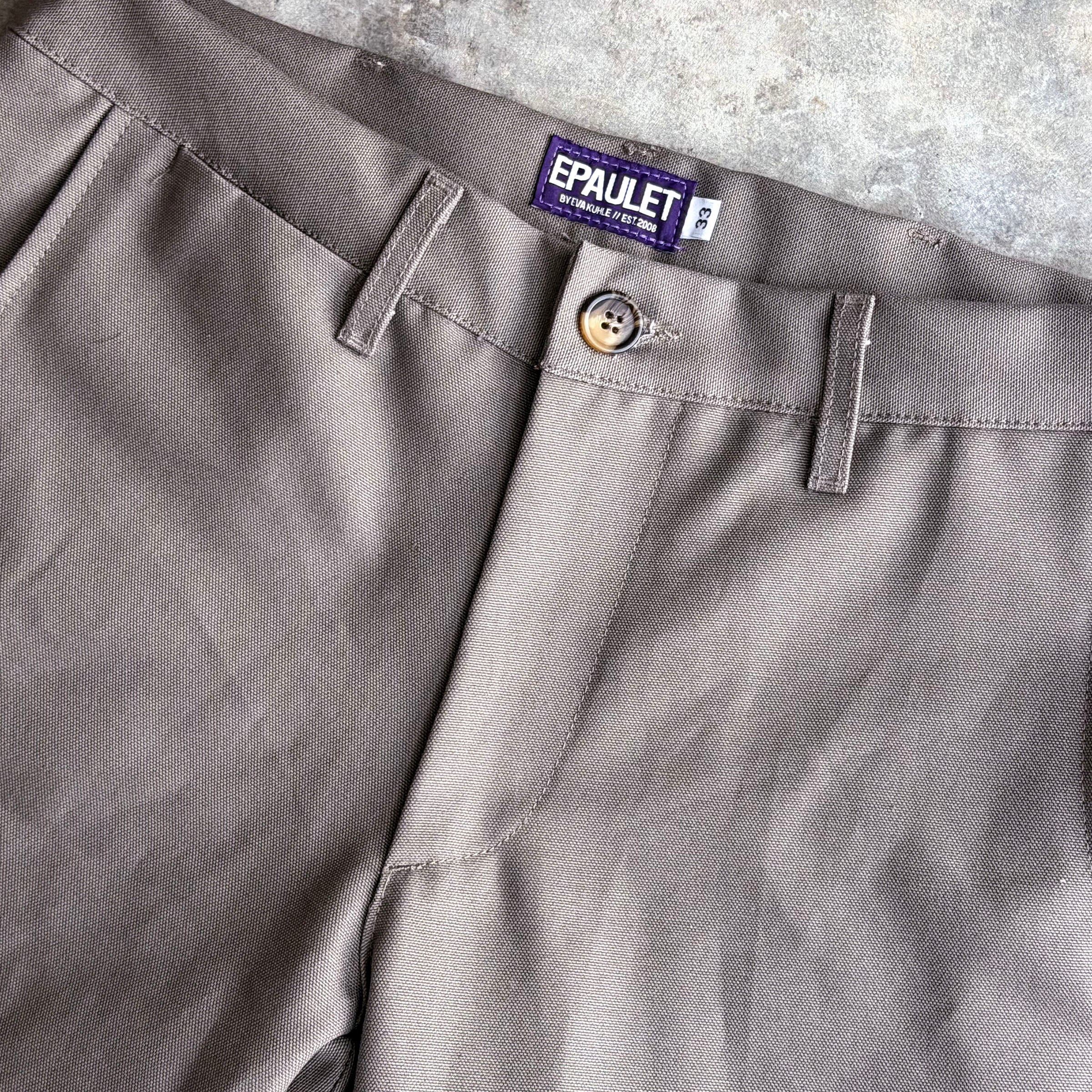 Rivet Chino Pewter 11oz Duck Canvas