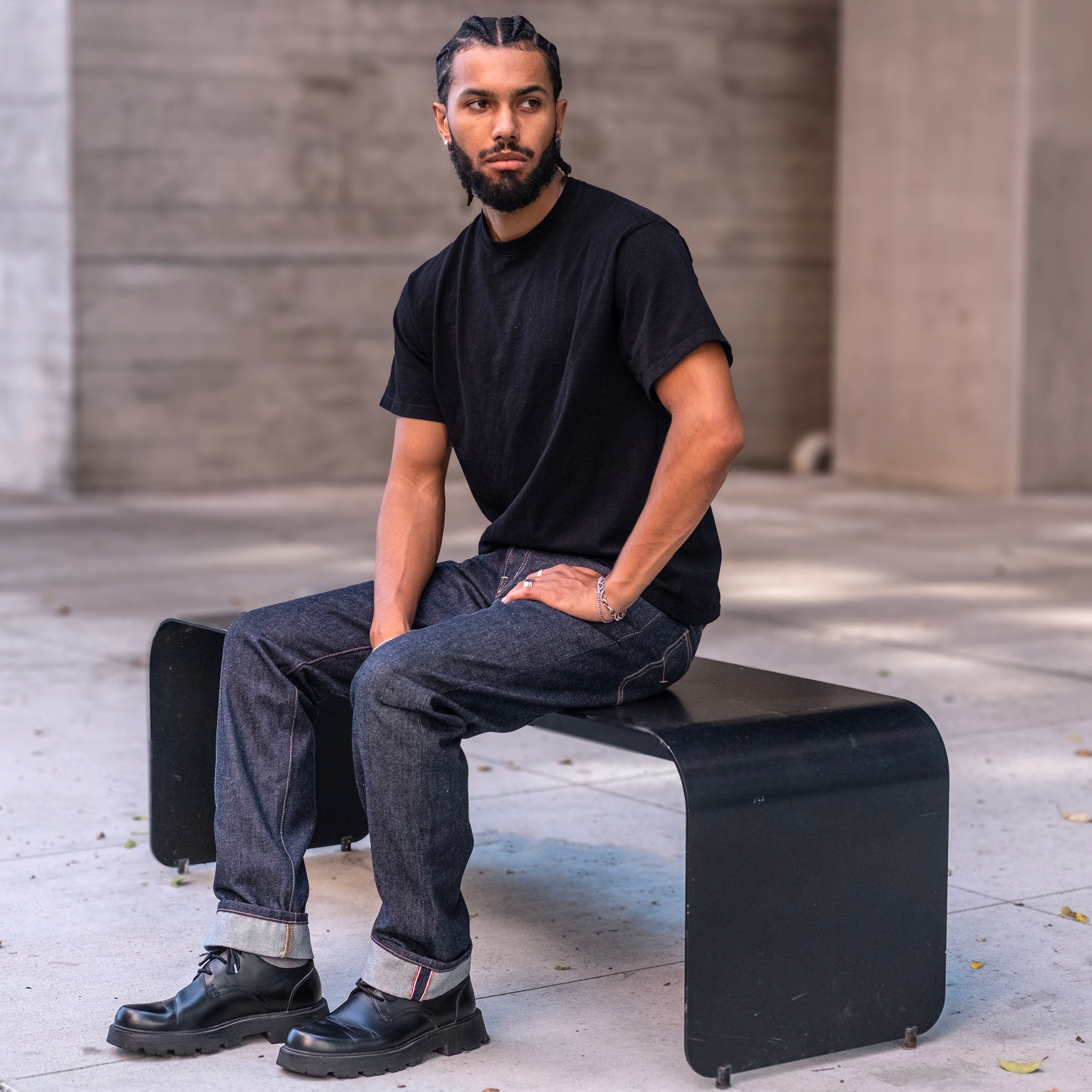 Rivet Jean in Japanese Denim & Heavyweight Cotton Project