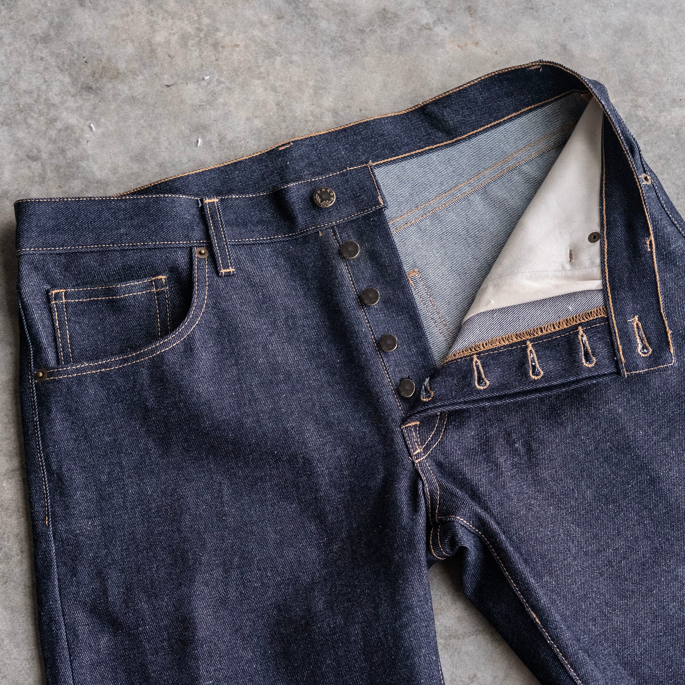 Rivet Jean in Japanese Denim & Heavyweight Cotton Project
