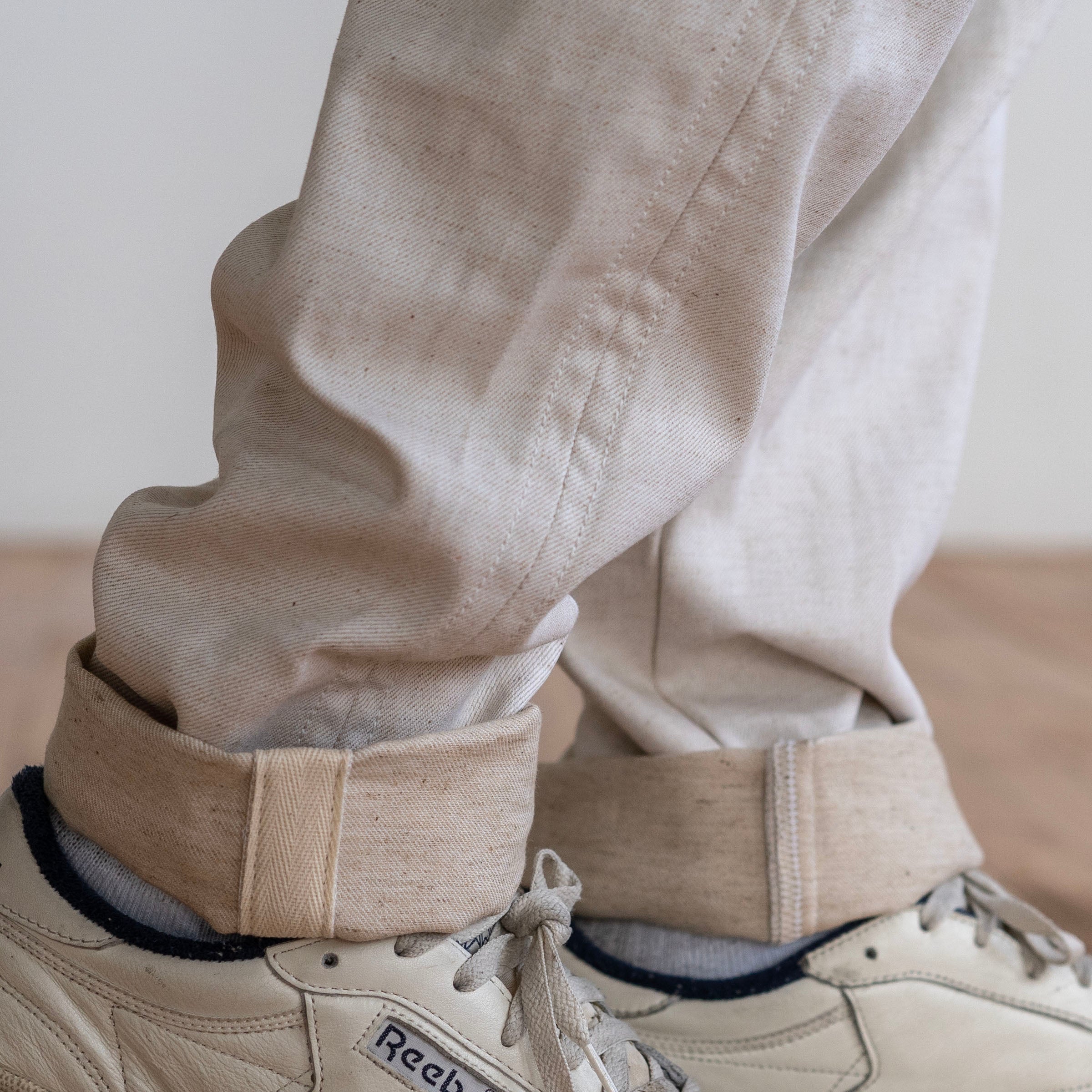 Rivet Chino Unbleached 12oz Cotton Denim Sz 32 & 33