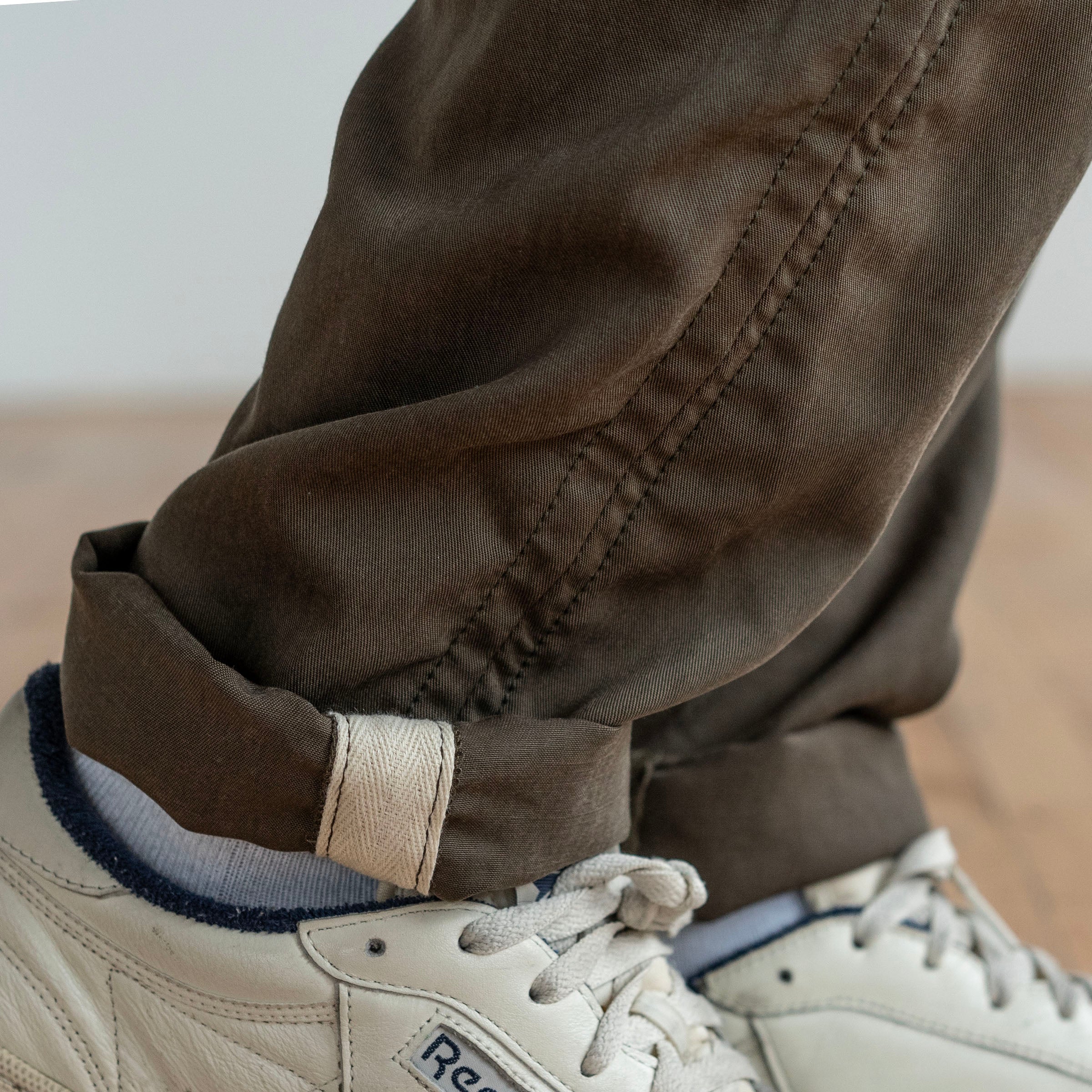 Rivet Chino Austrian 7oz Olive Tencel