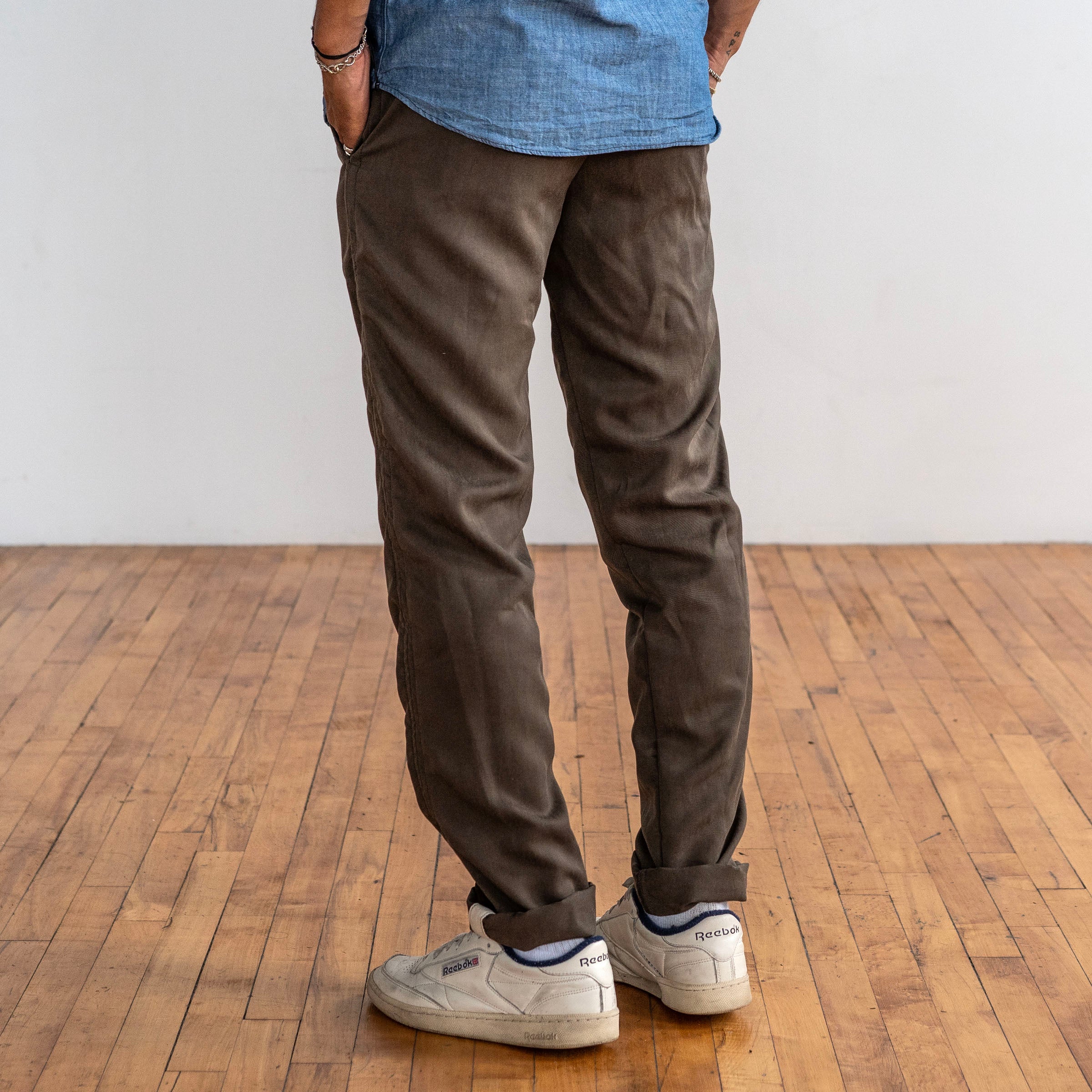 Rivet Chino Austrian 7oz Olive Tencel