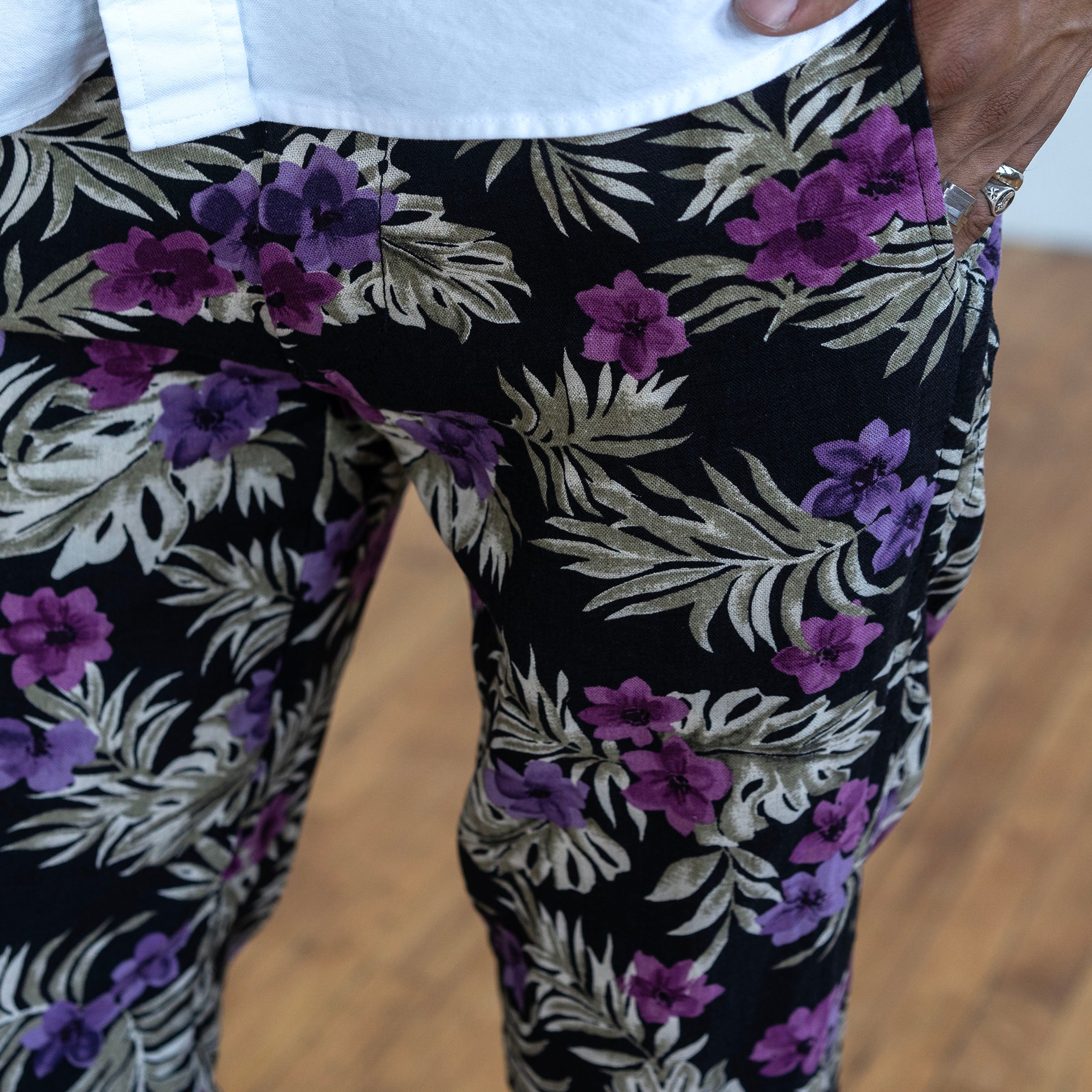Rivet Chino Midnight Tiki Twill Sz 33