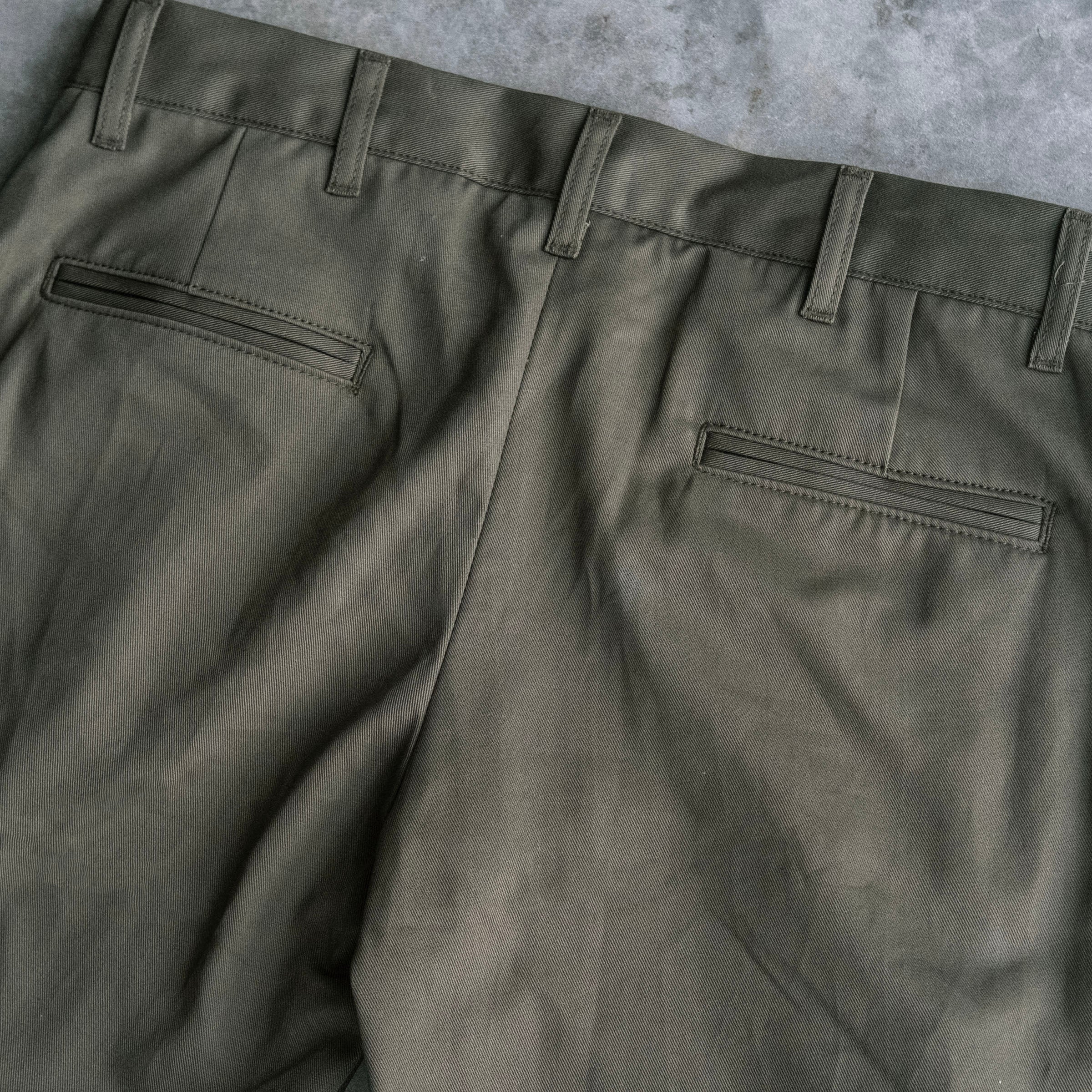 Rivet Chino Olive 8oz Mt. Vernon Cotton Twill