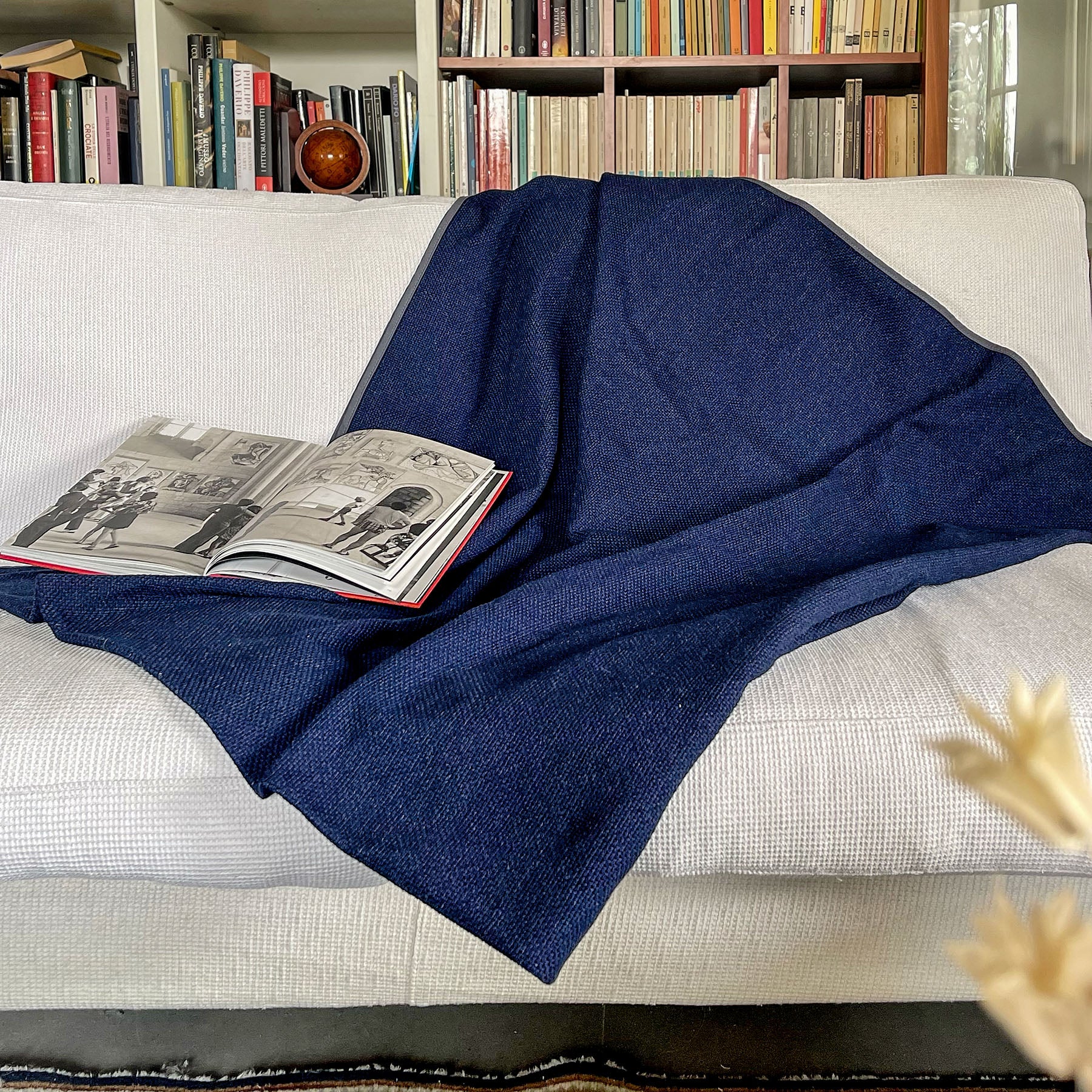 CK Rope Dyed Sashiko Blankets