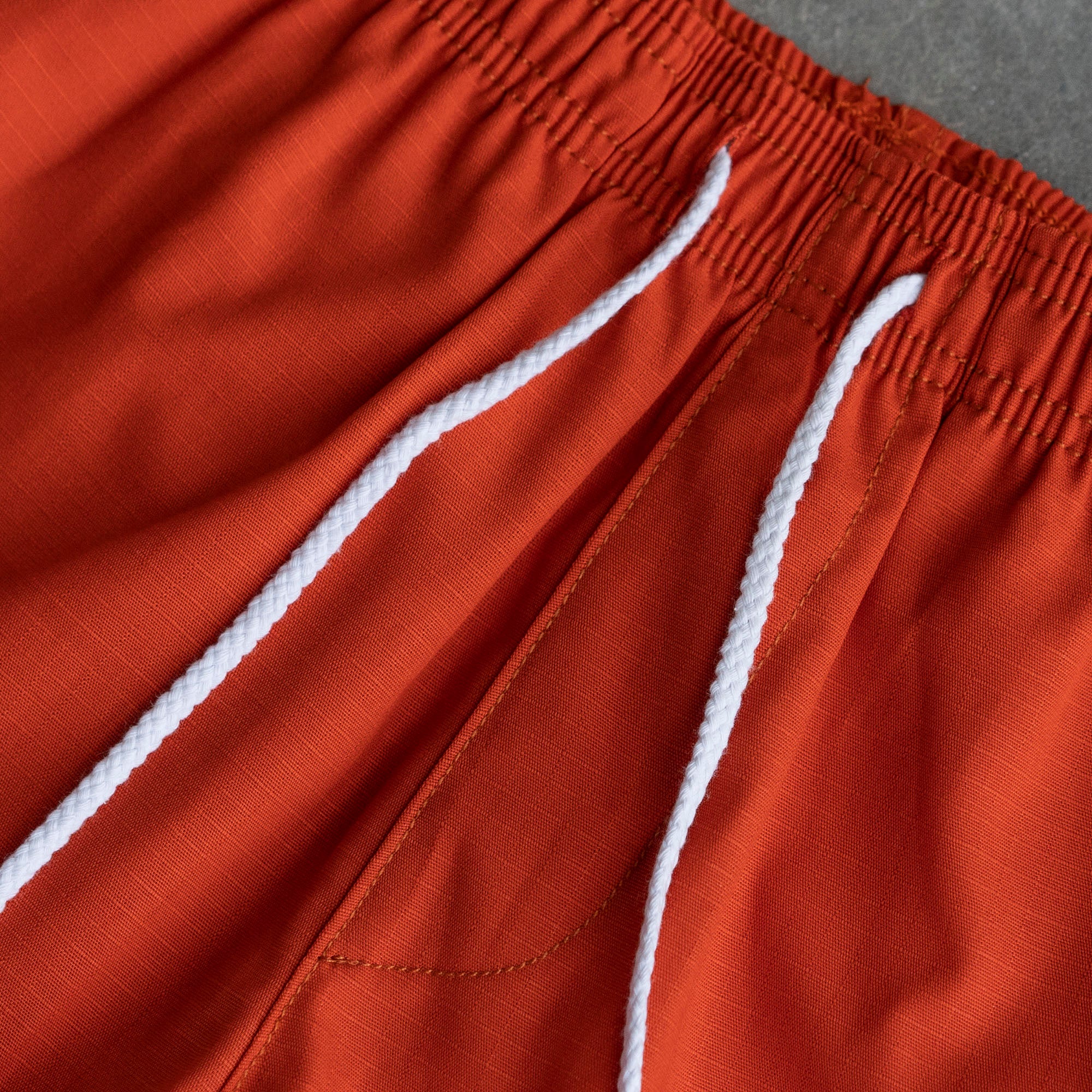 Laidback Short in Tangerine Cotton Ripstop