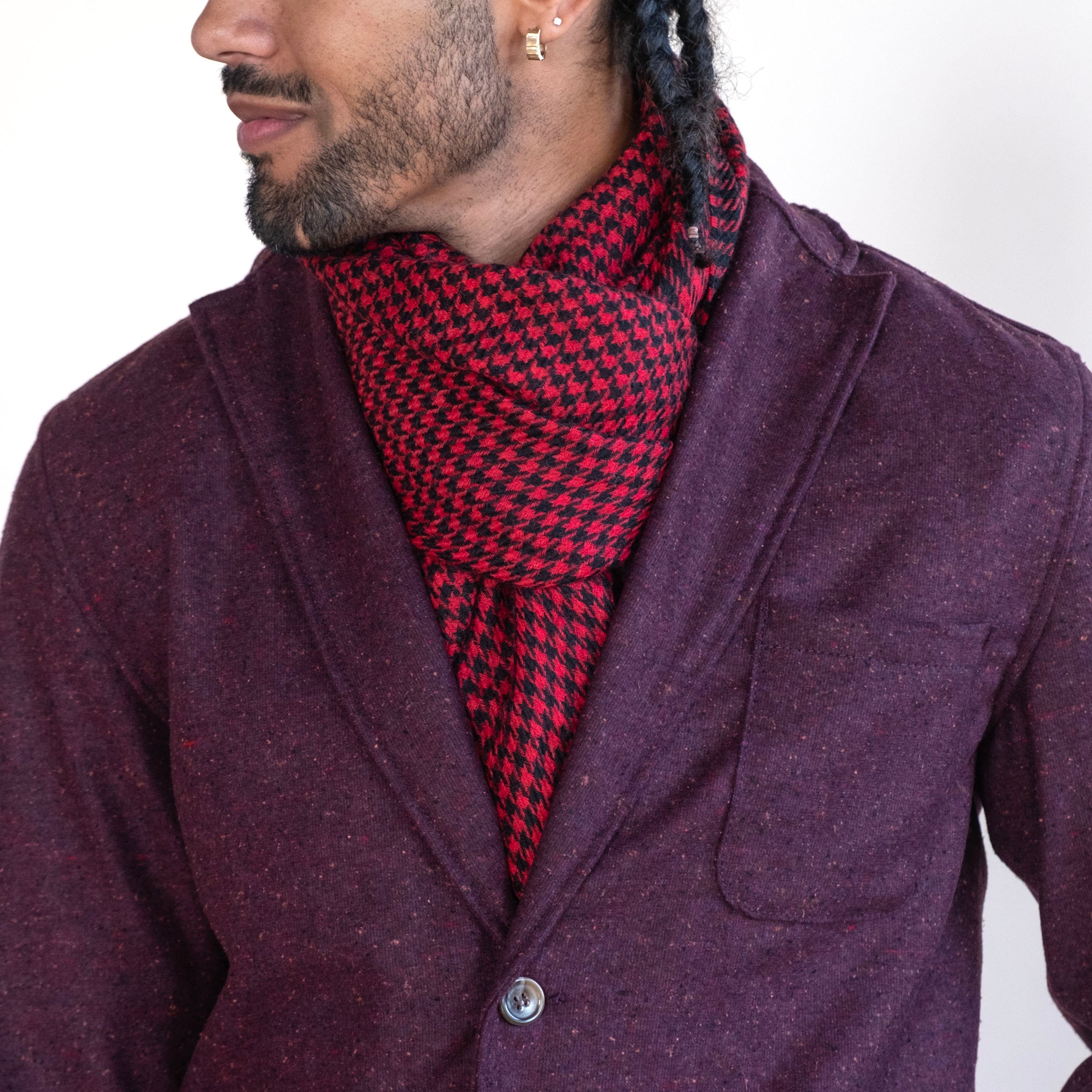 Sinclair Sportcoat Fireside Donegal Wool-Cashmere