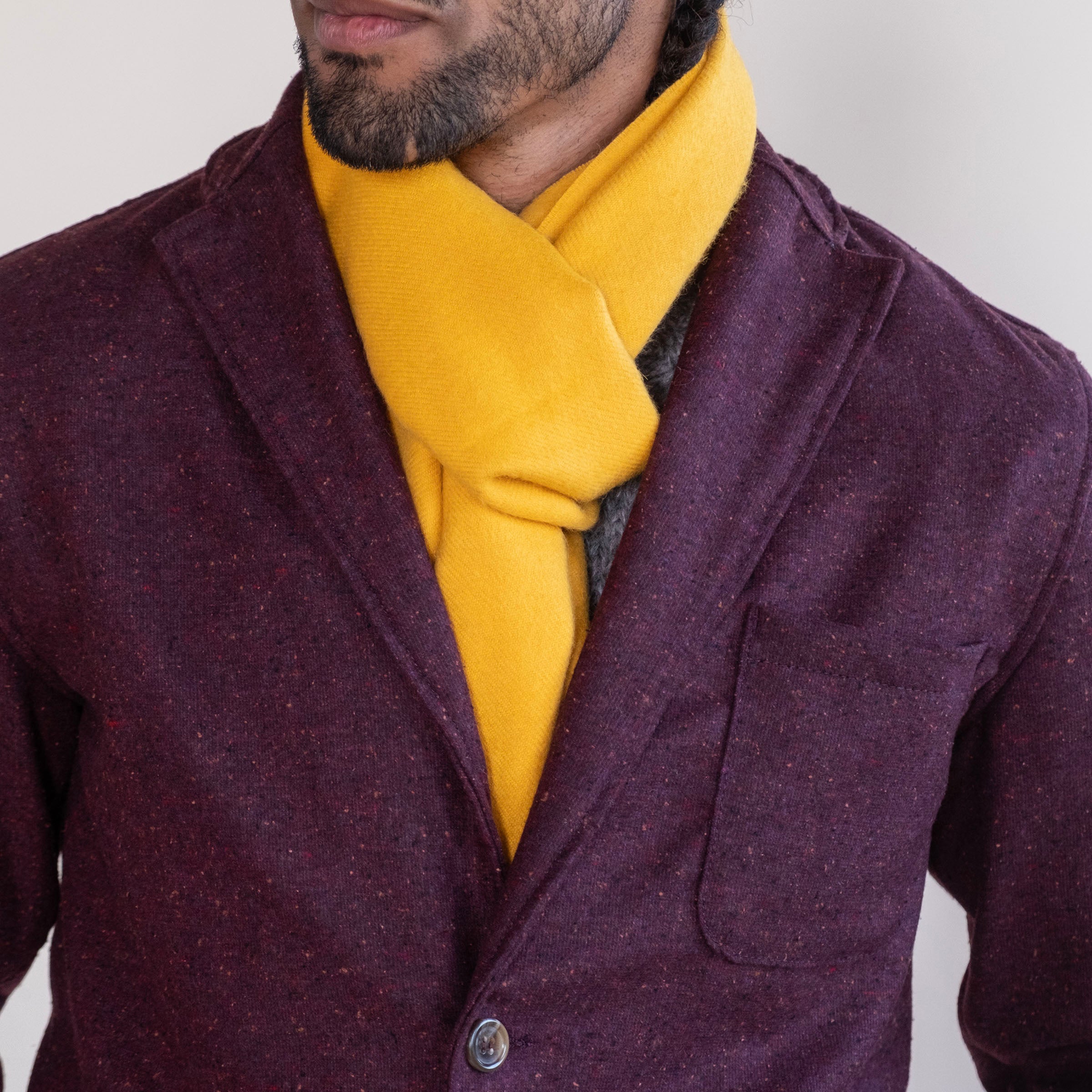 Sinclair Sportcoat Fireside Donegal Wool-Cashmere