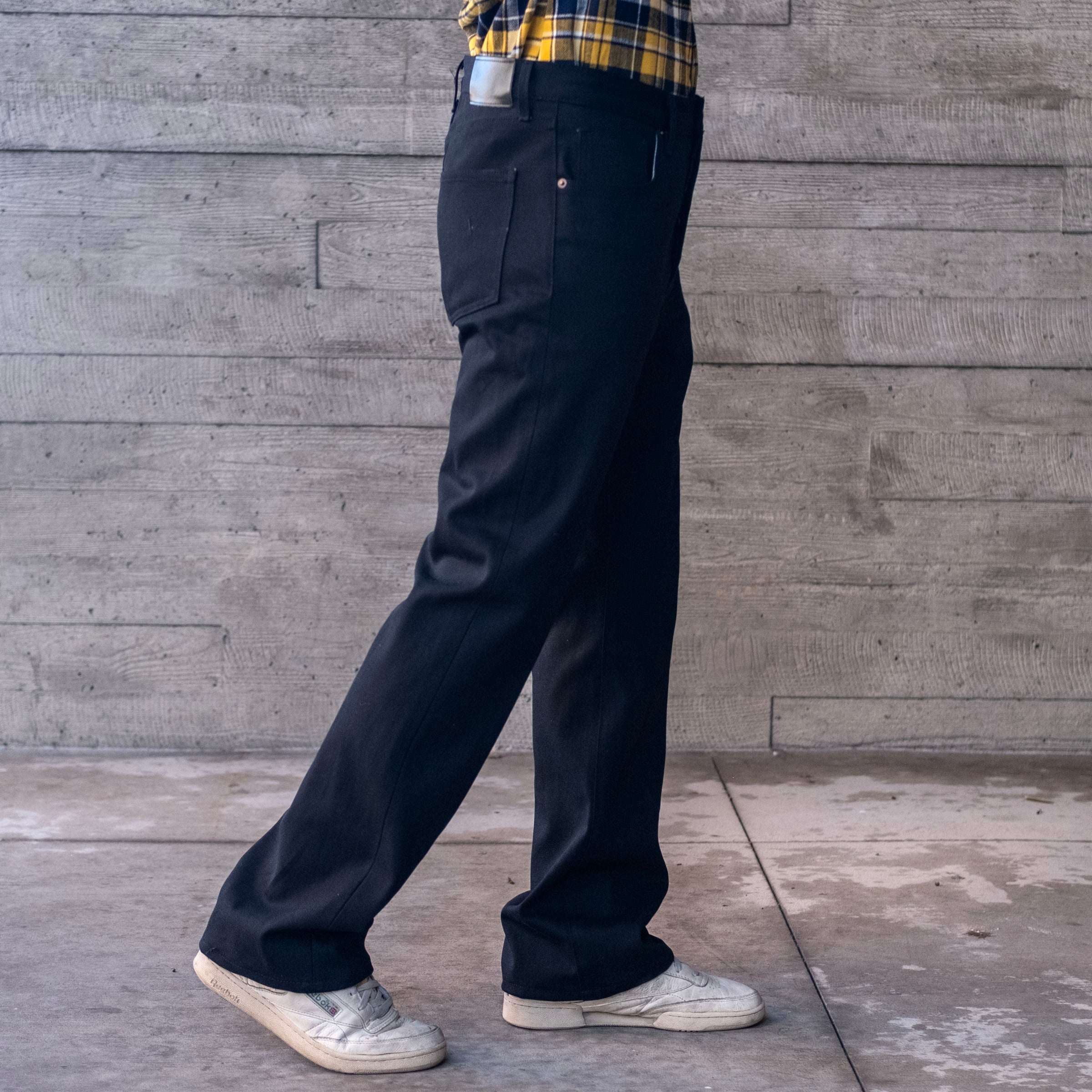 Sunset Western Jean Jet Black 13oz Kaihara Denim