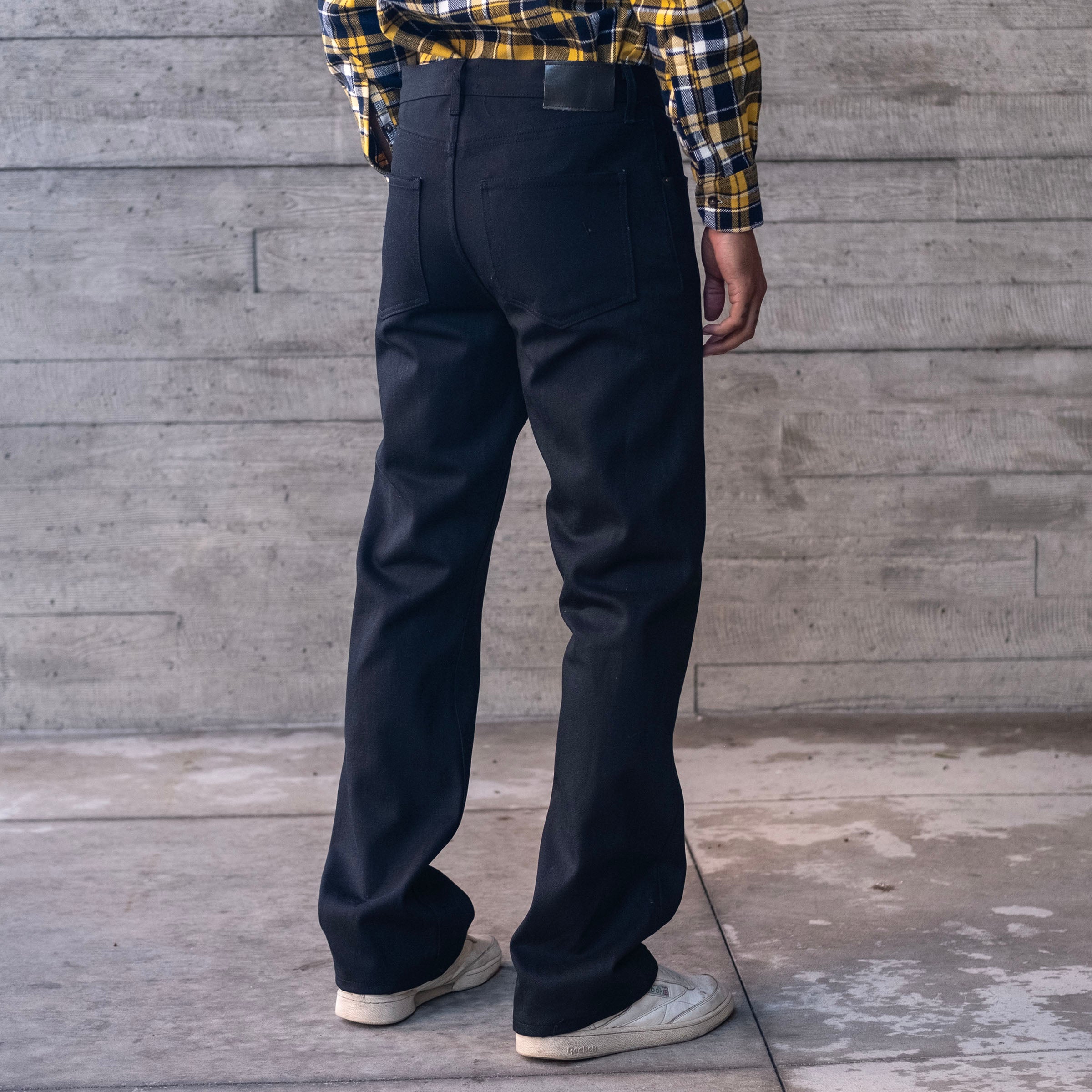 Sunset Western Jean Jet Black 13oz Kaihara Denim