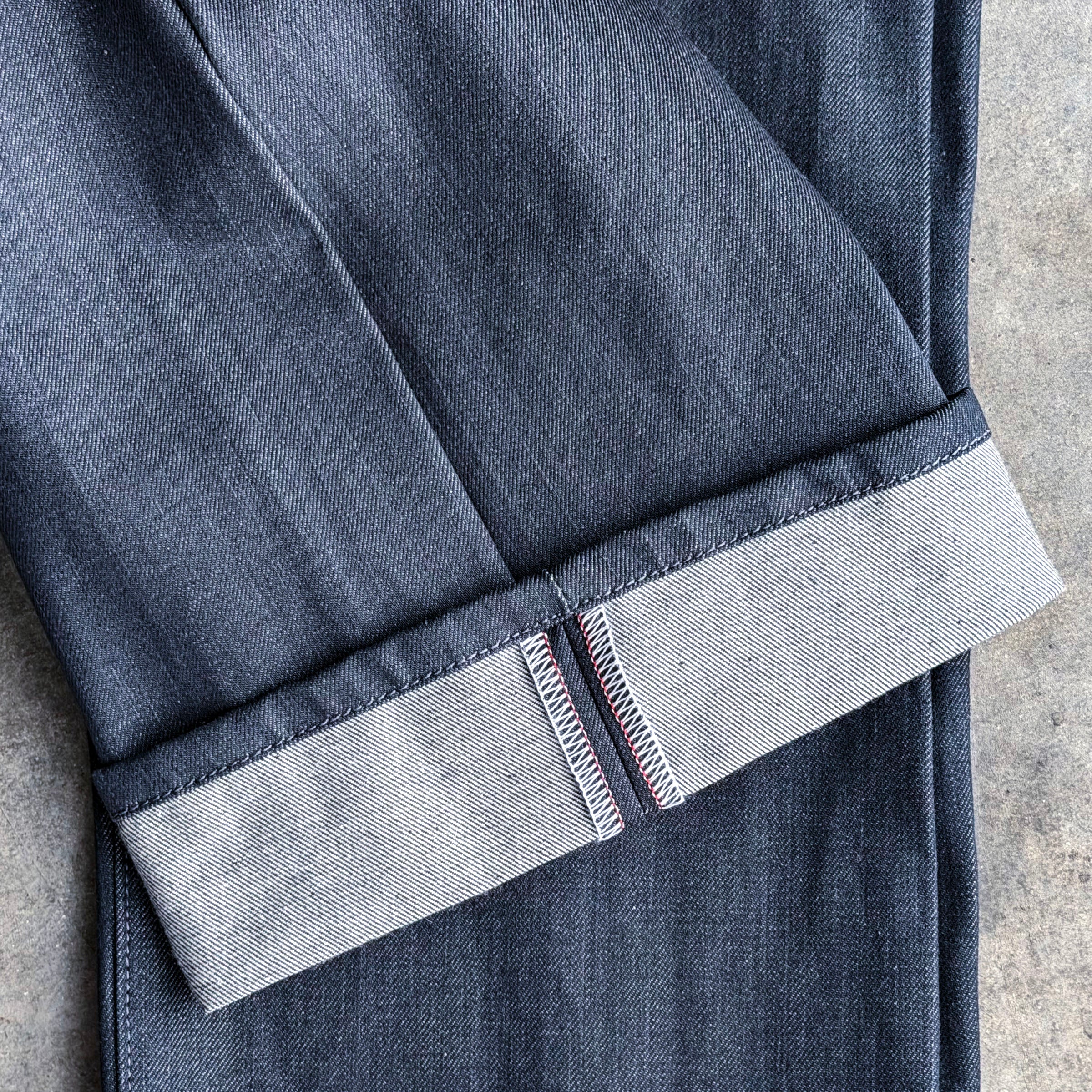 Sunset Western Jean Hattori Slate & Indigo Cavalry Twill