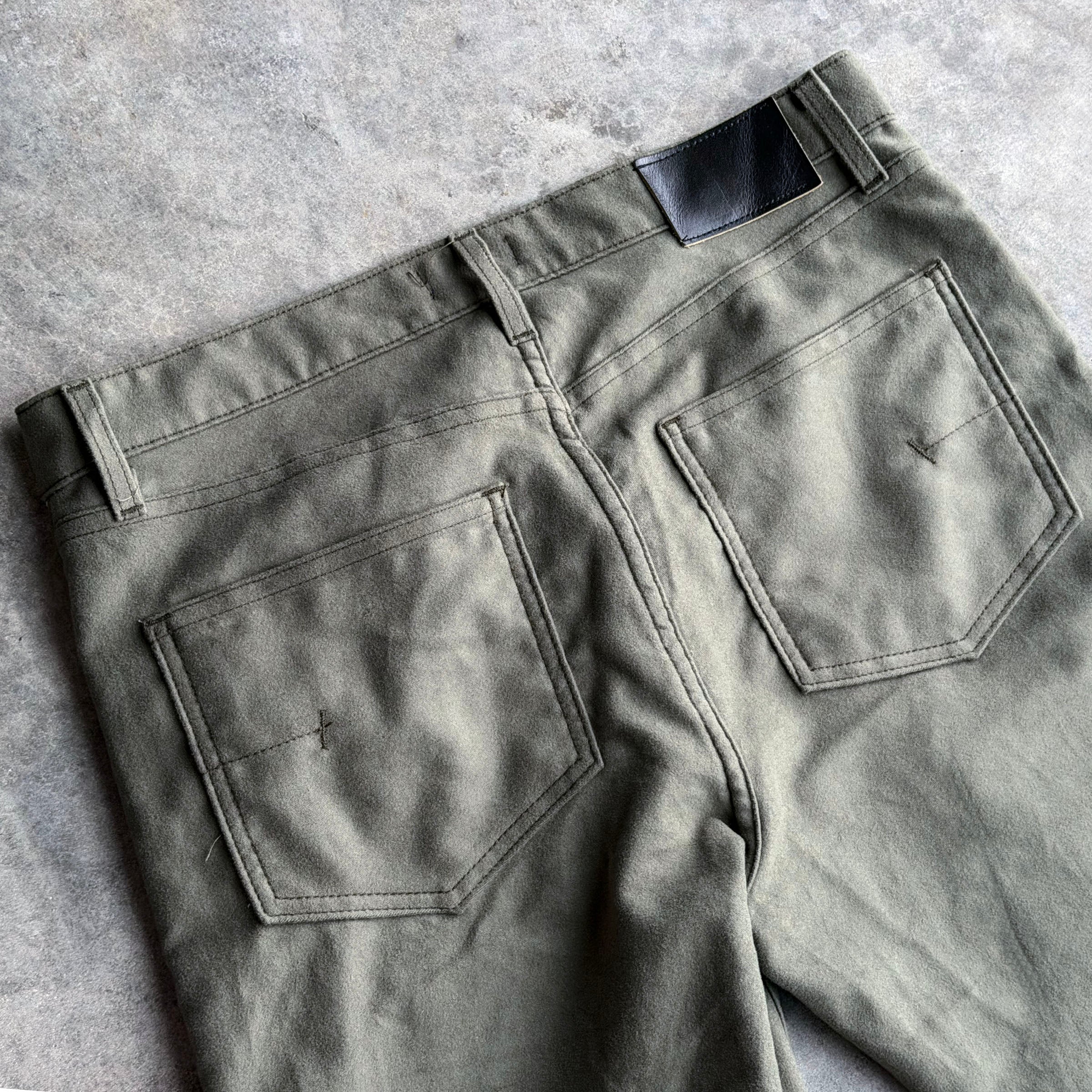 Sunset Western Jean Lichen 11oz Cotton Moleskin