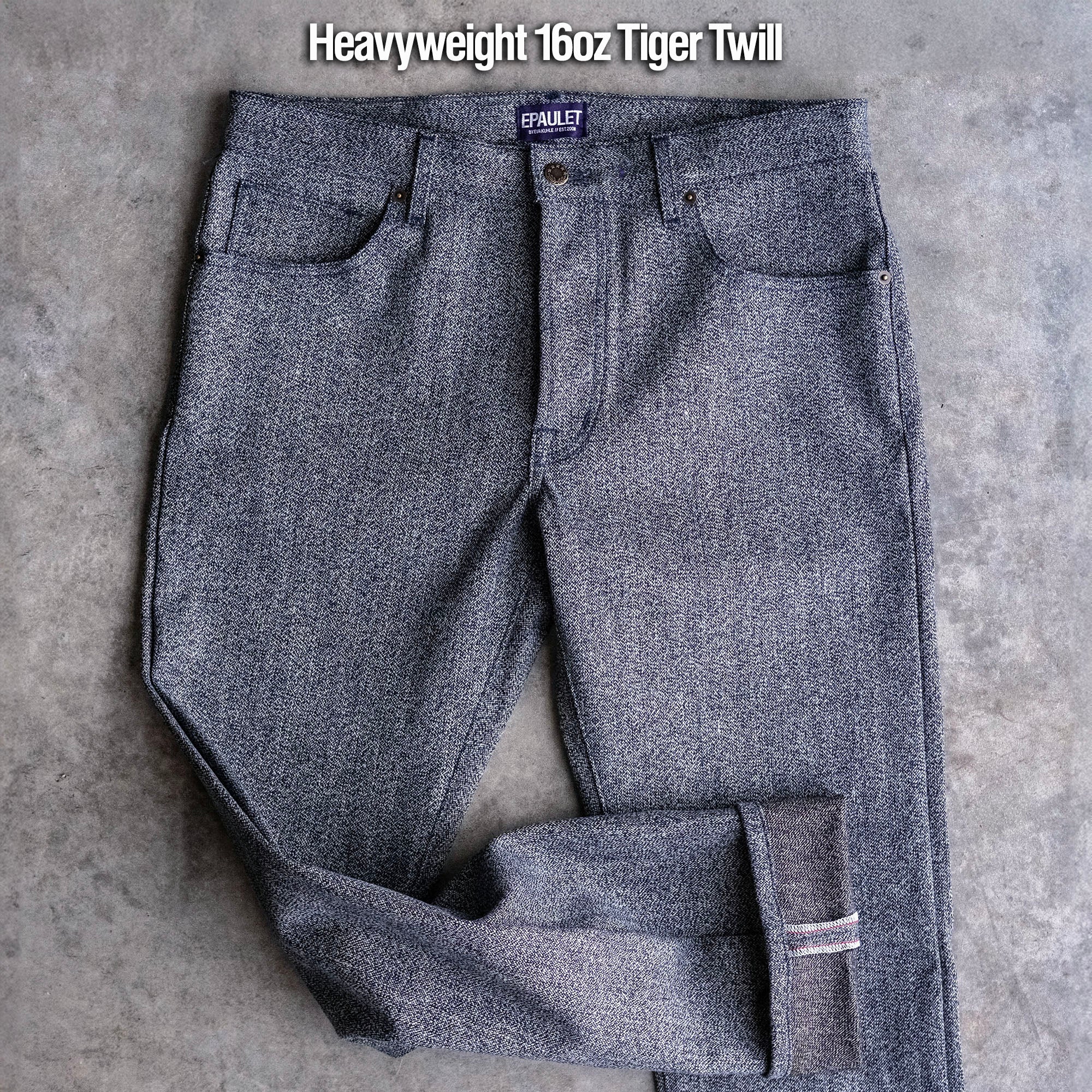 Rivet Jean in Japanese Denim & Heavyweight Cotton Project