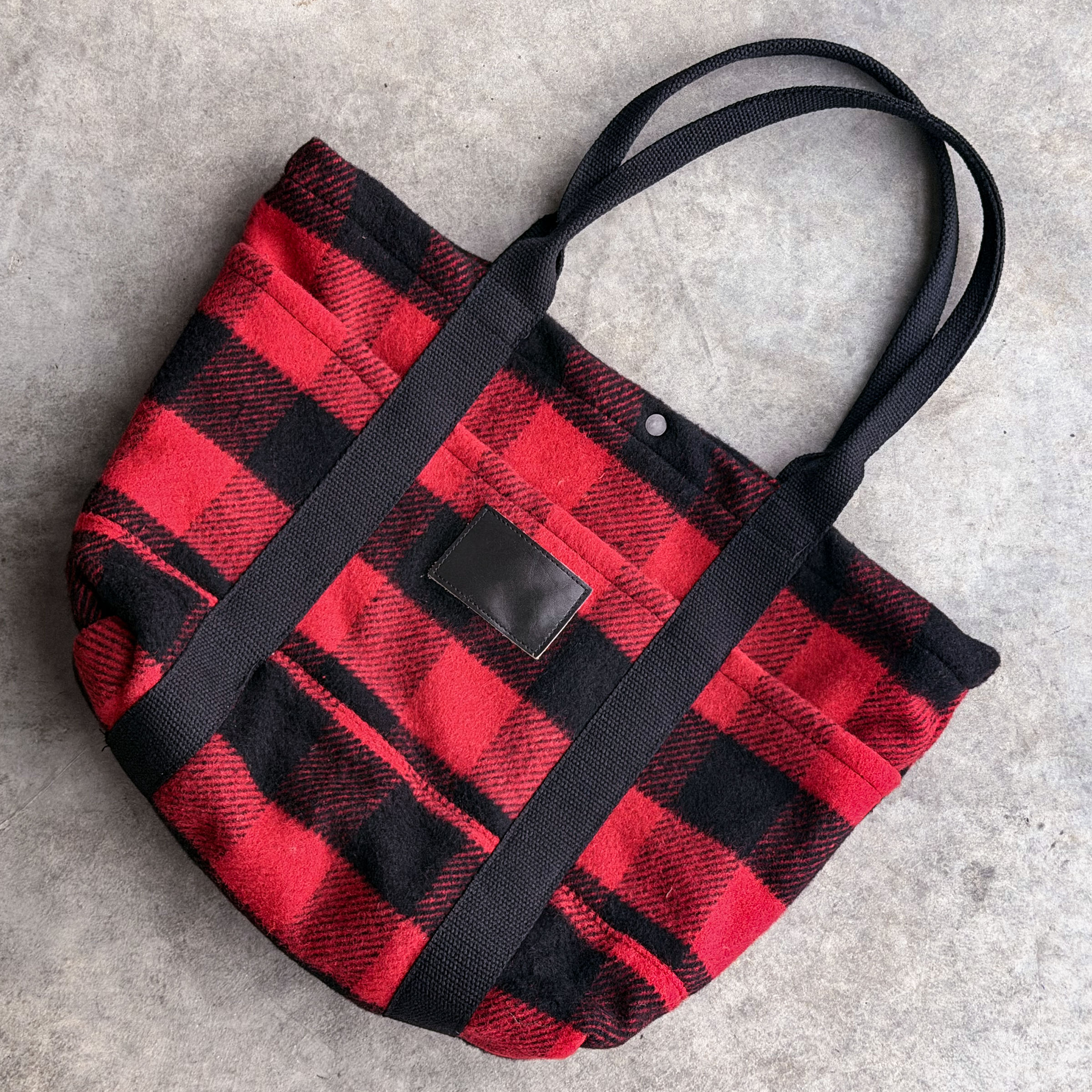 Harbor Tote Bag Rob Roy Tartan Tweed