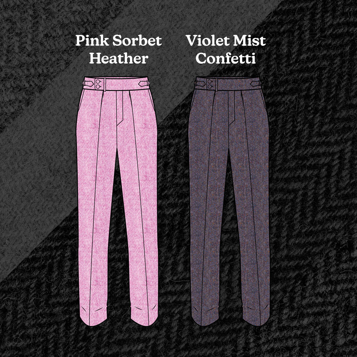 Custom Trousers Harris Tweed Promotion