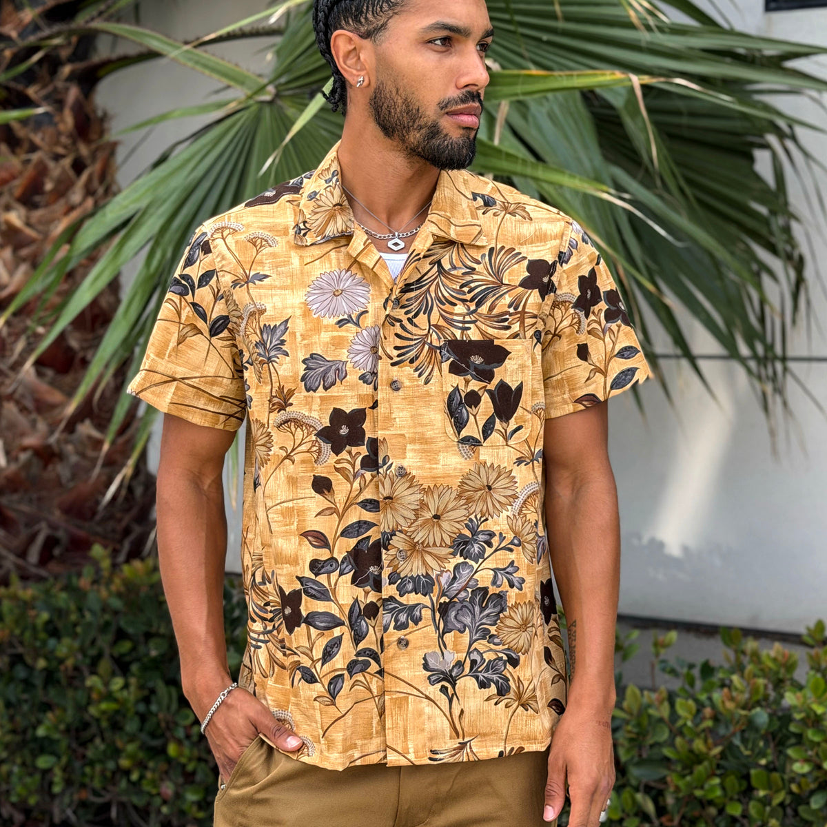 Riviera Amber Meadows Short Sleeve Shirt