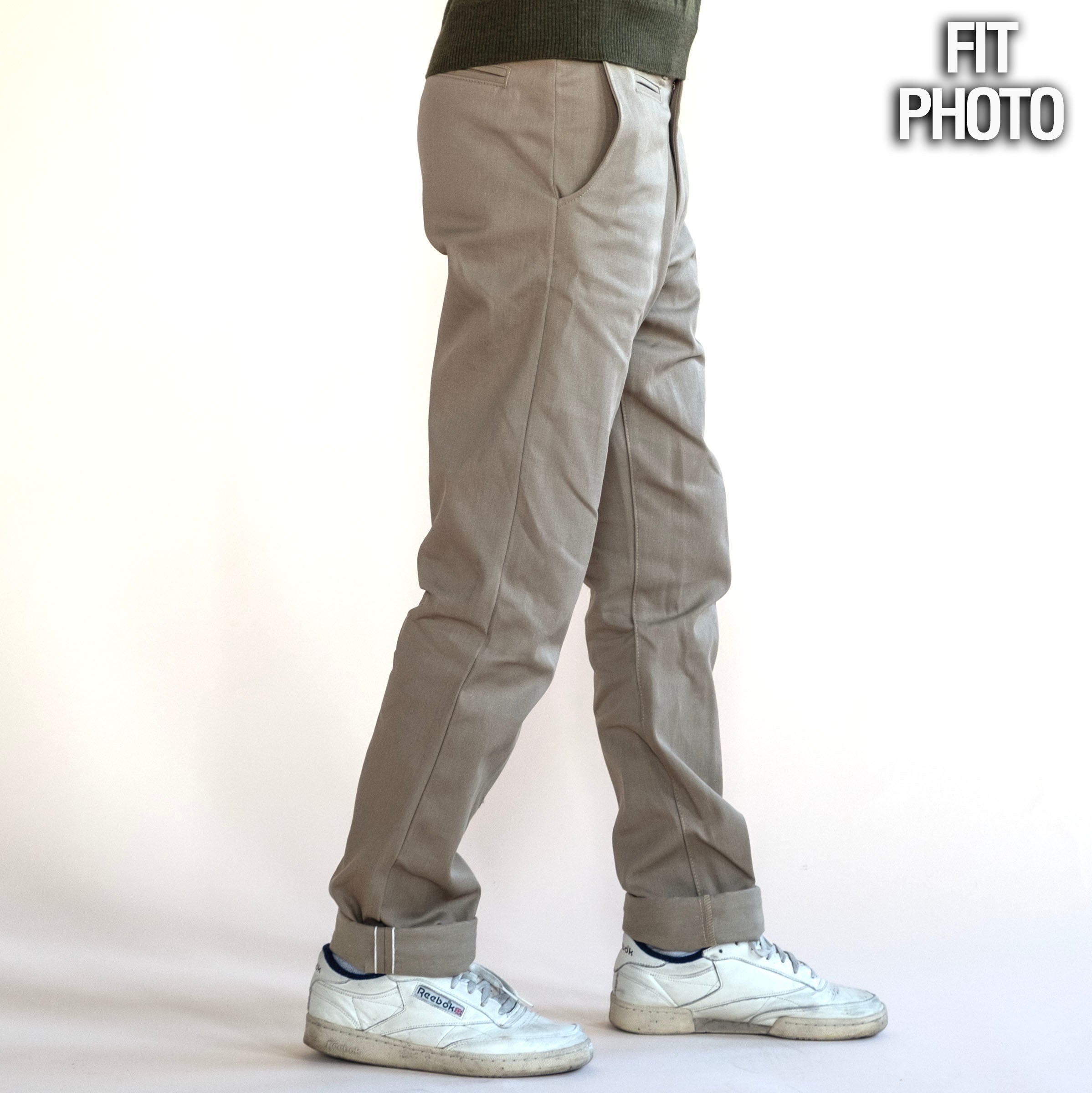 Wilhelm Chino Olive 8oz Mt. Vernon Cotton Twill