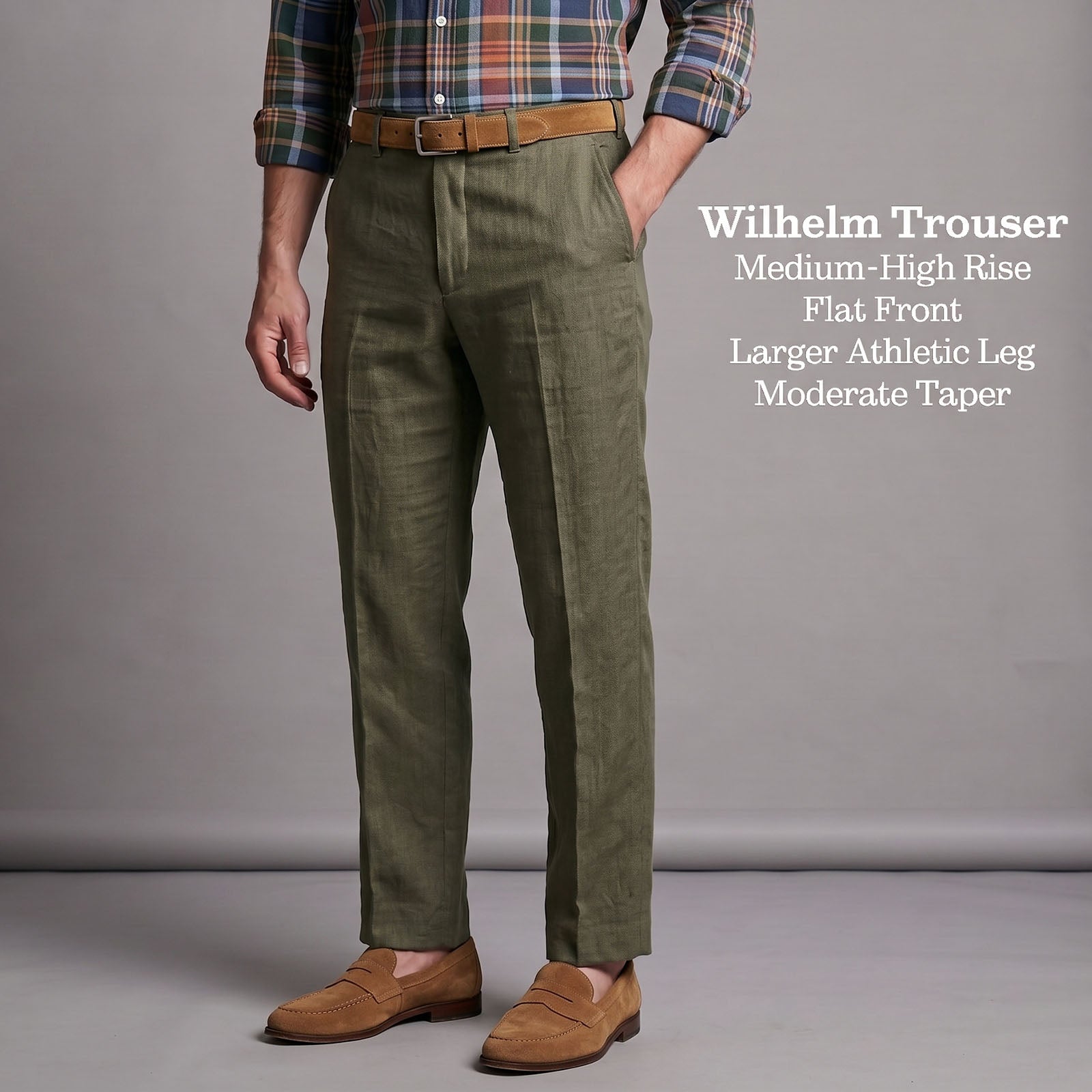 Custom Trousers in Italian & Irish Linens Project