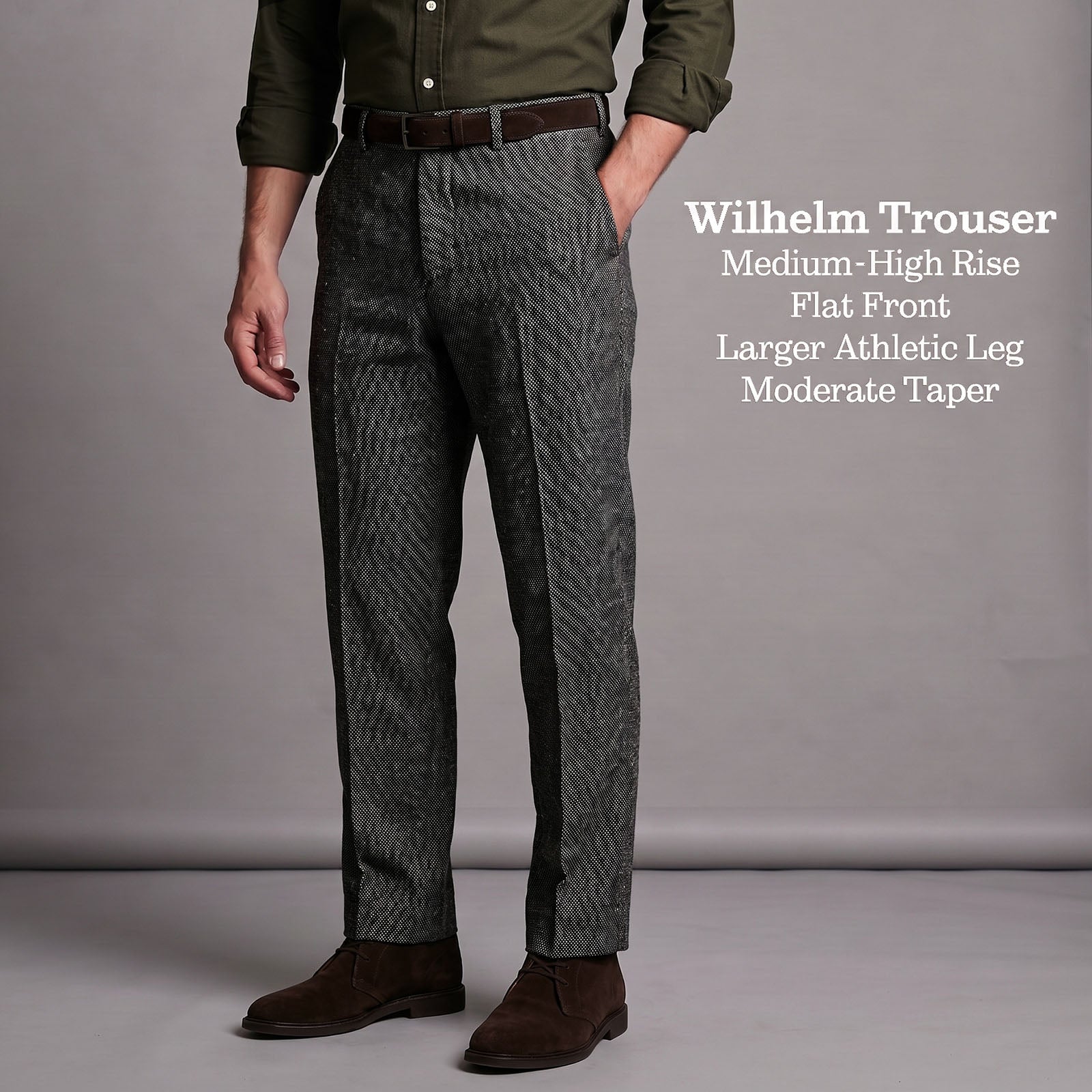 Custom Trousers in Italian & Irish Linens Project