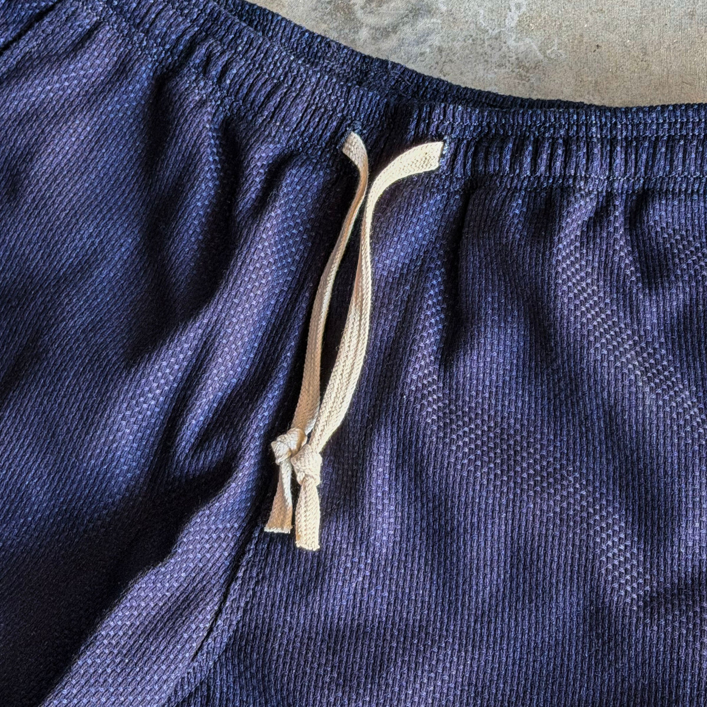 Sample: Laidback Short Dyed Indigo Sashiko Sz Medium