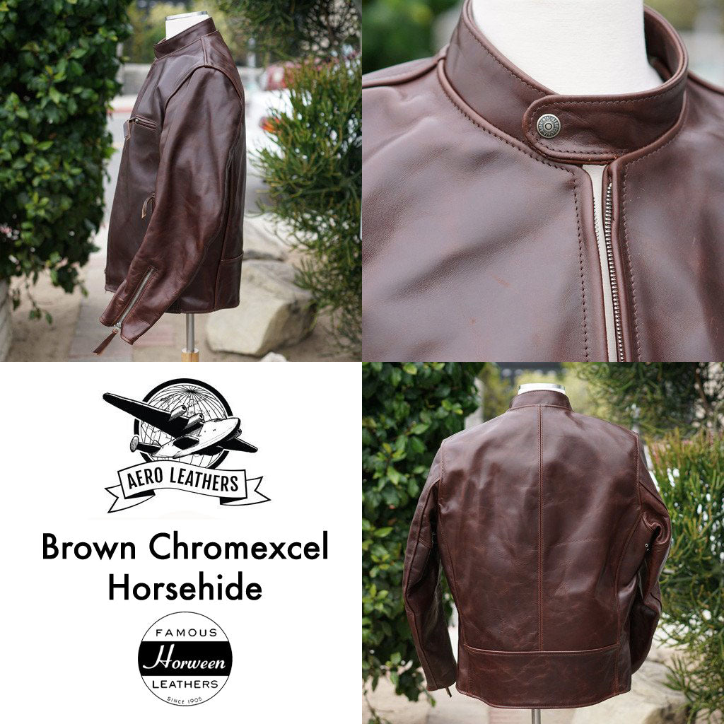 Made to Order Leather Cafe Racer Jacket DEPOSIT