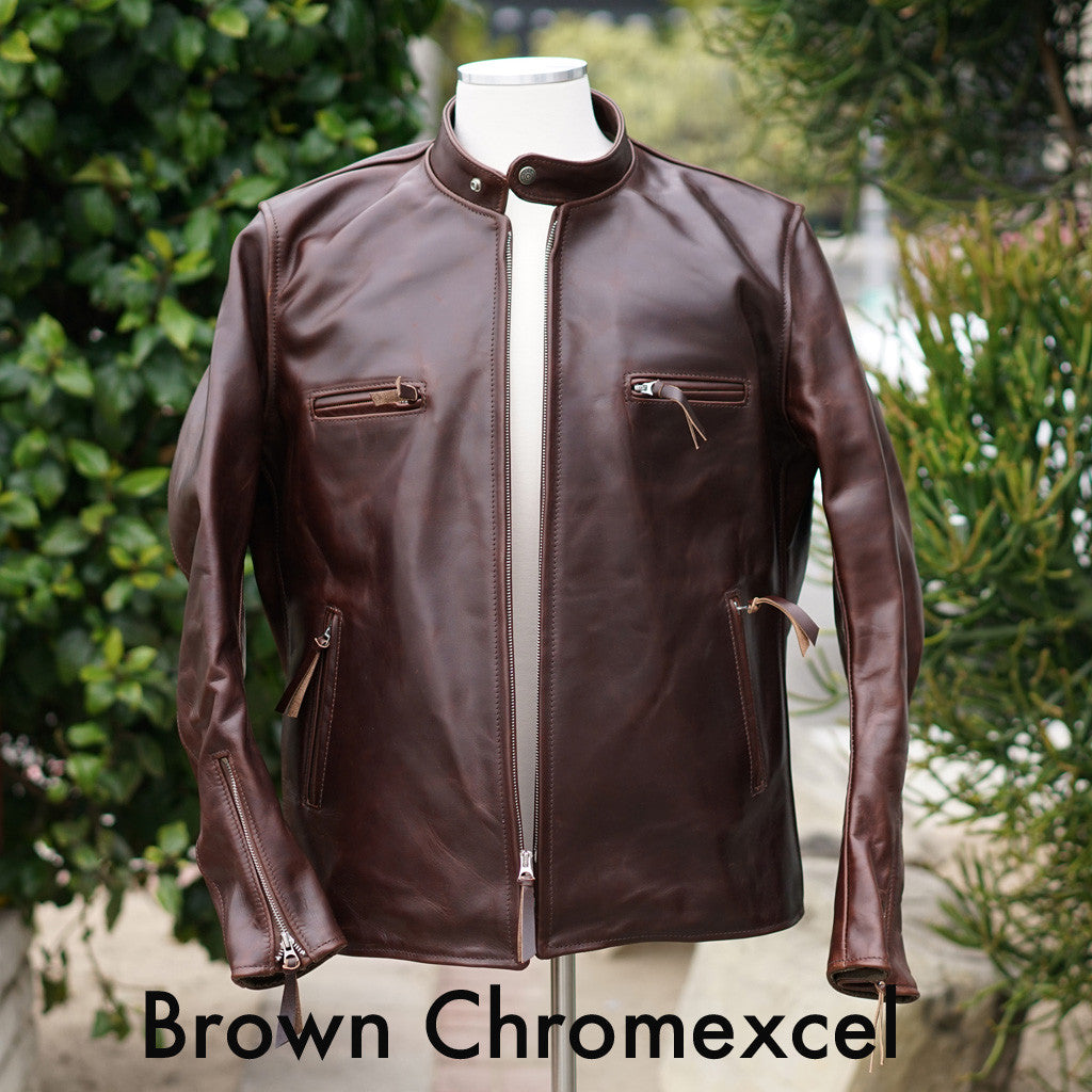 Made to Order Leather Cafe Racer Jacket DEPOSIT