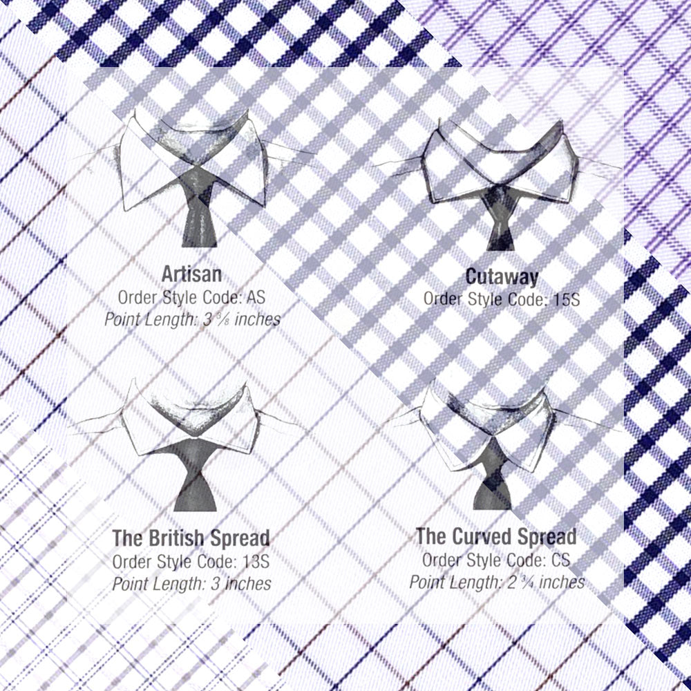 Custom Shirting Four-Season Dress Checks