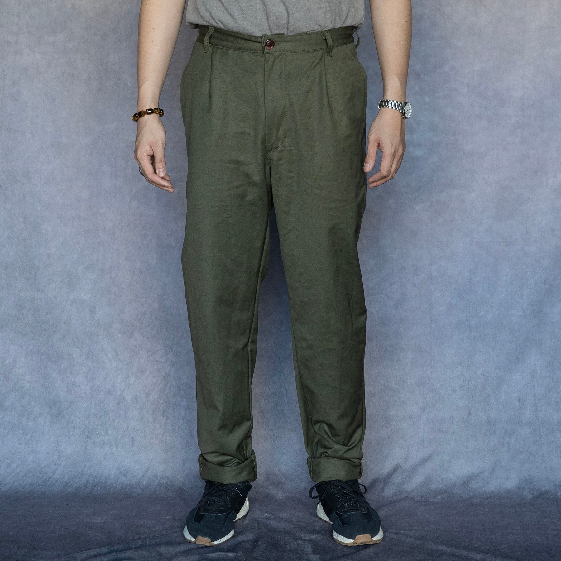 EZ Pant Moss 9oz Twill Yoshiwa MIlls