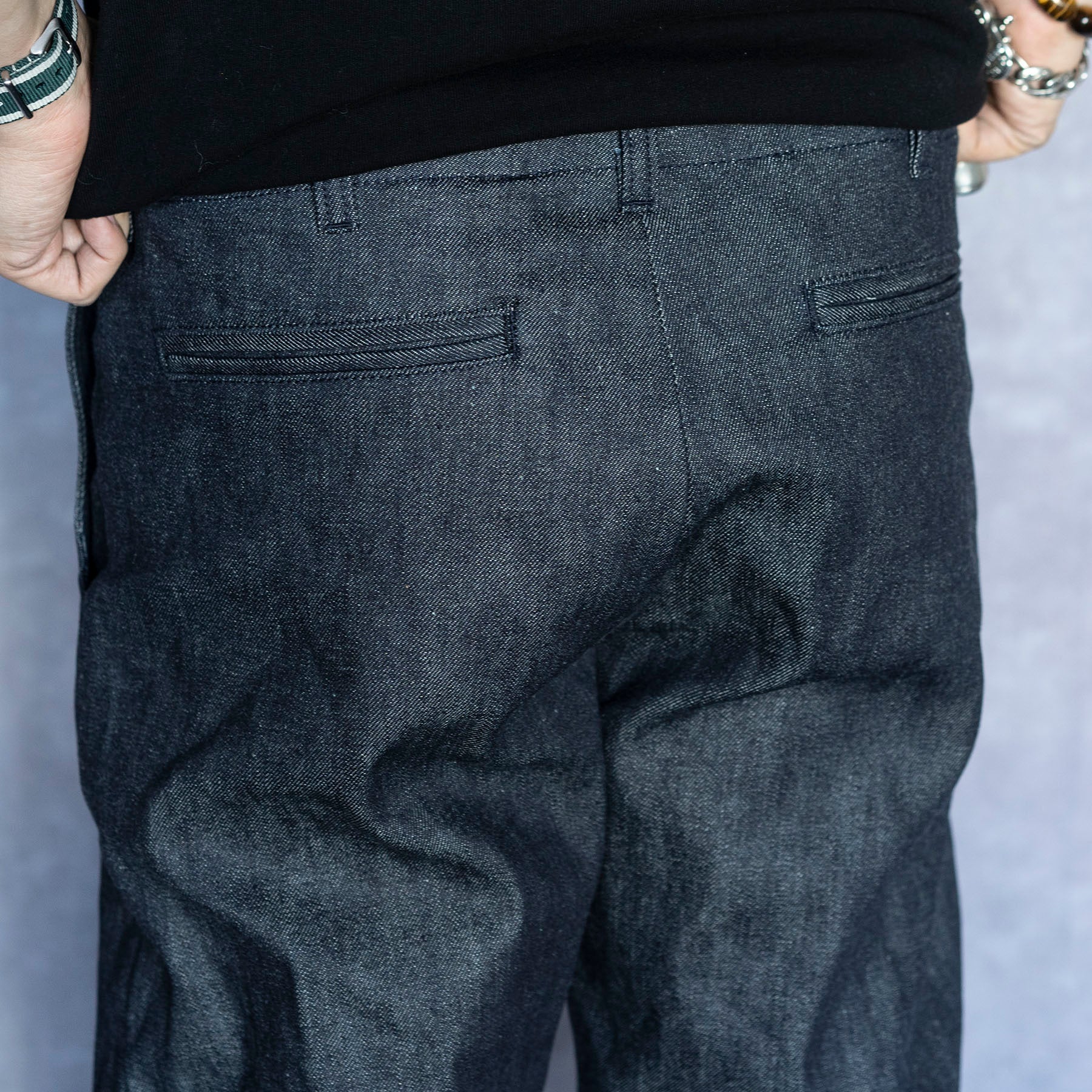 Wilhelm Selvedge Chino 12oz Indigo Kaihara Denim