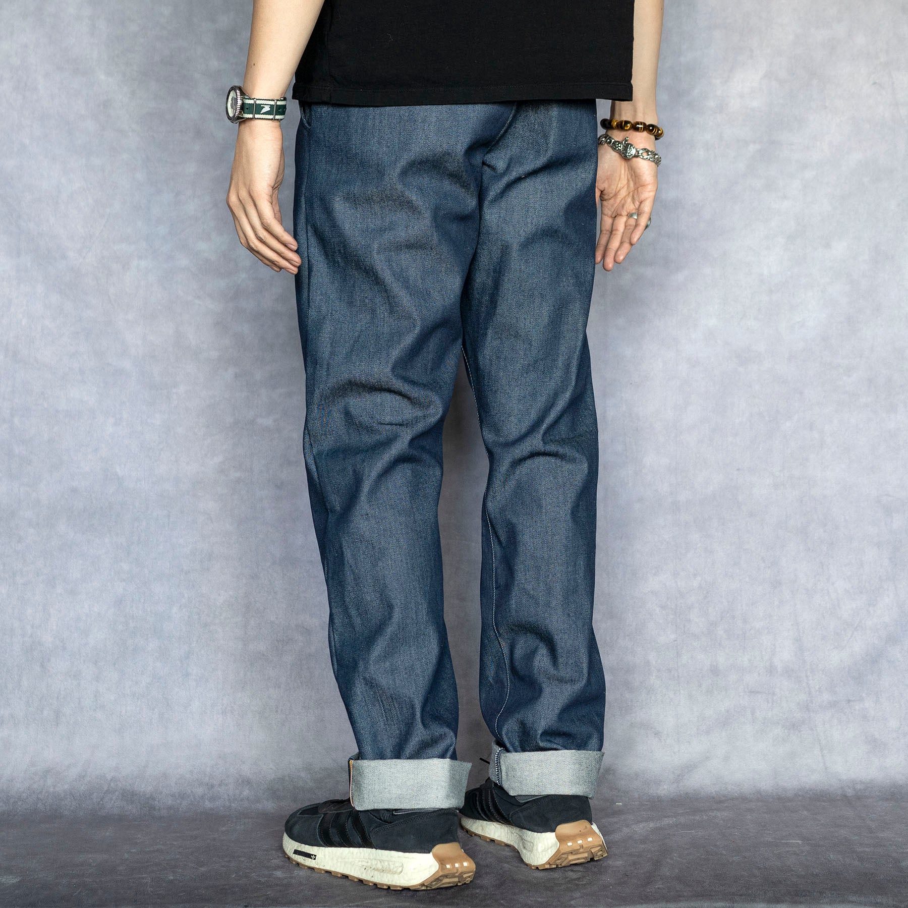 Garand Selvedge Chino 13oz Indigo with Rainbow Selvedge (32" Inseam)