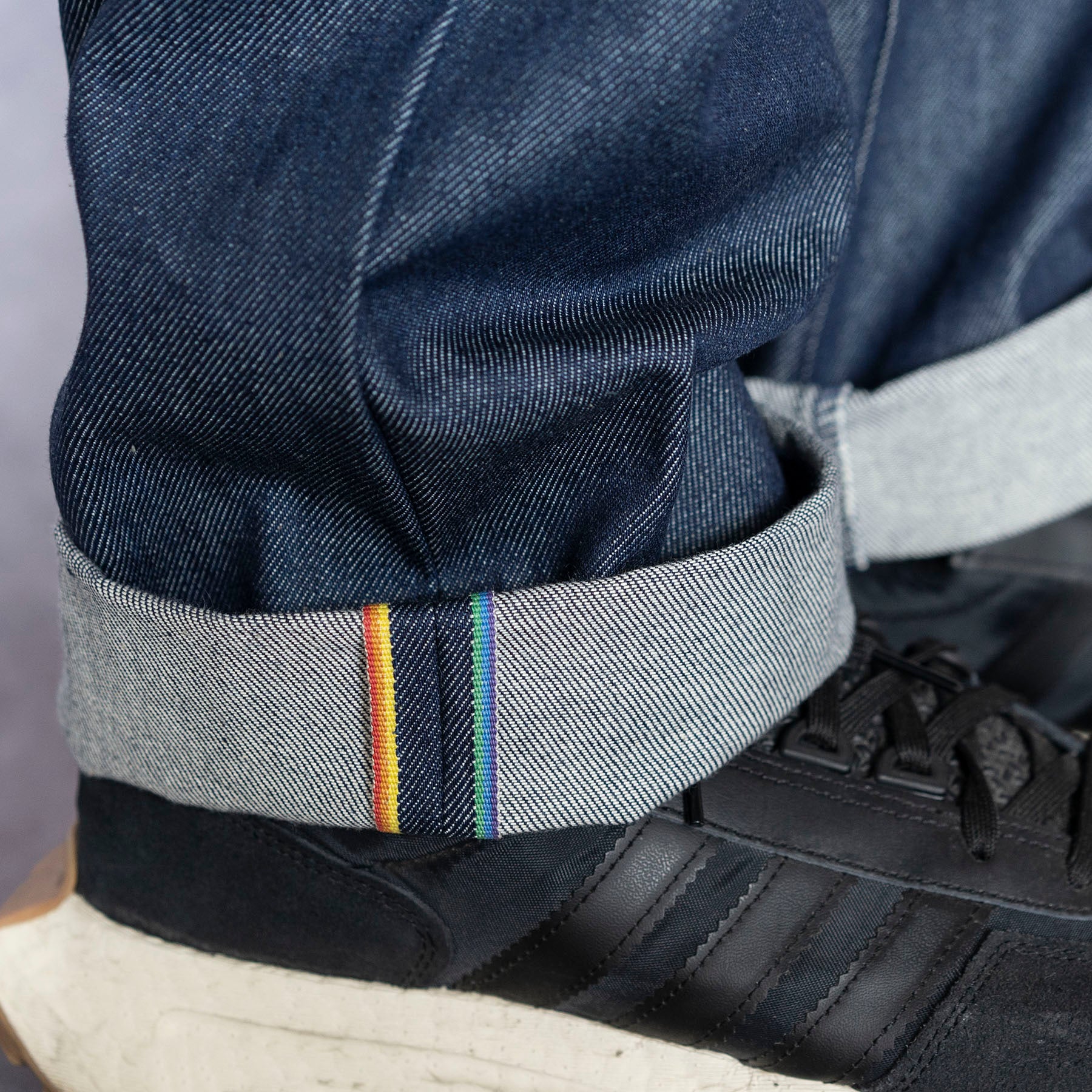 Garand Selvedge Chino 13oz Indigo with Rainbow Selvedge (32" Inseam)
