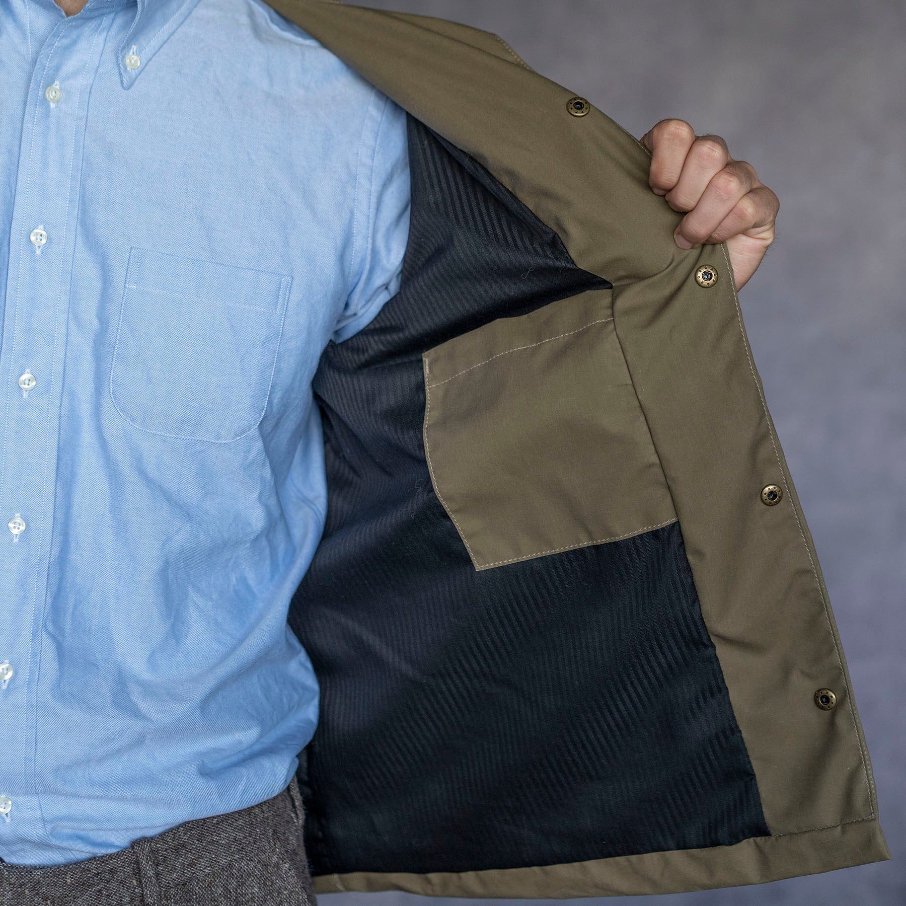 Karras Washable Waxed Cotton Jacket Field Tan Sz 44