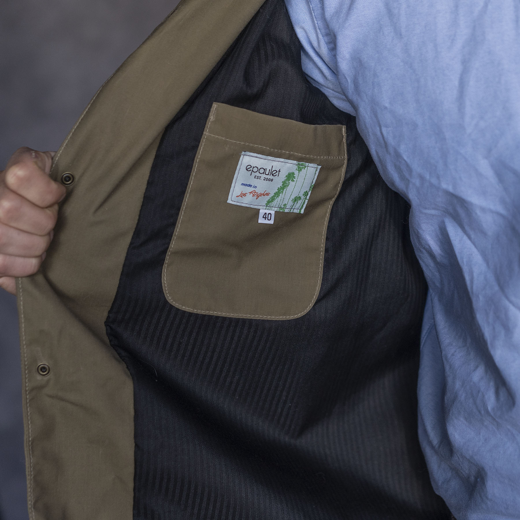 Karras Washable Waxed Cotton Jacket Field Tan Sz 44