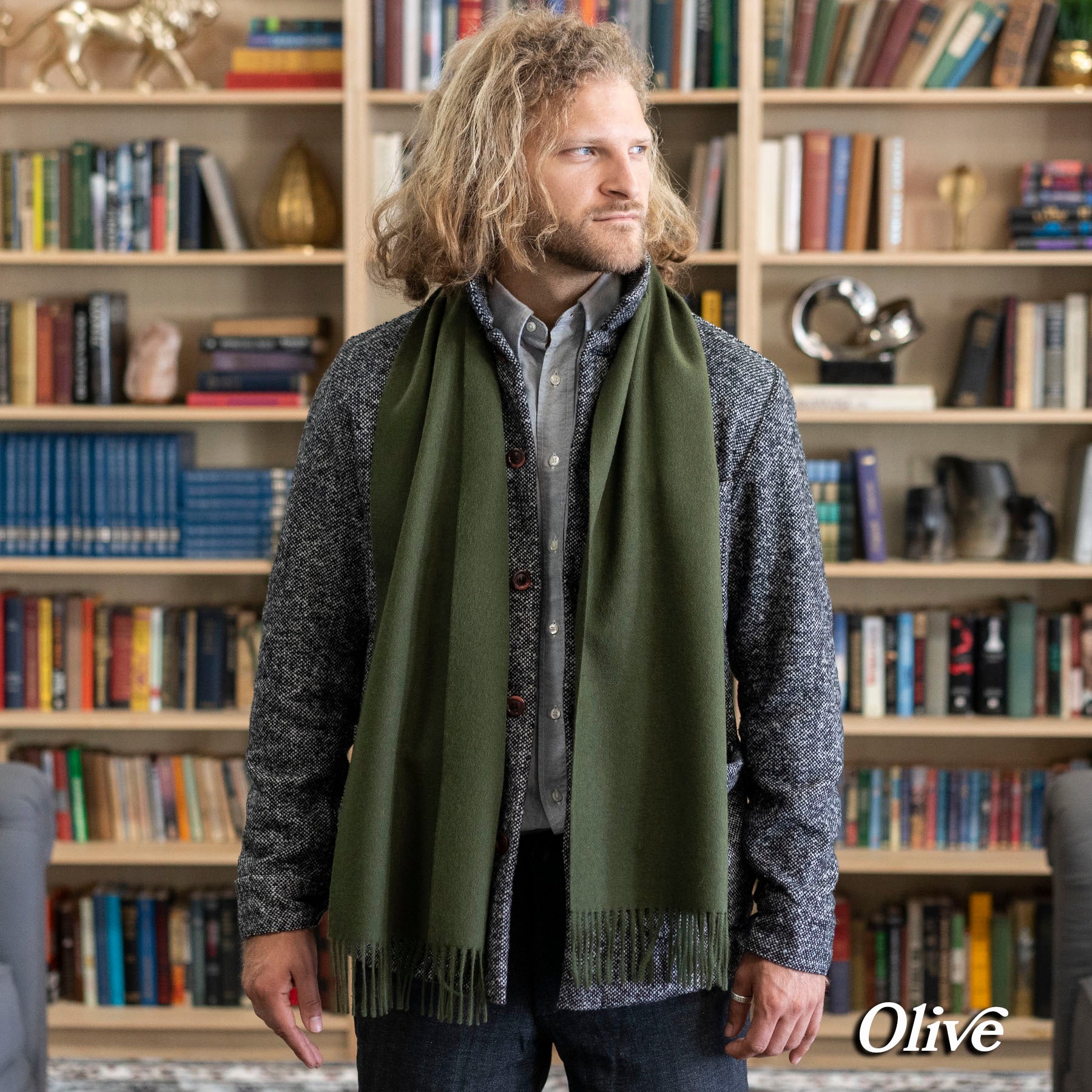 Alpaca Scarves Classic Solids (10 Colors)