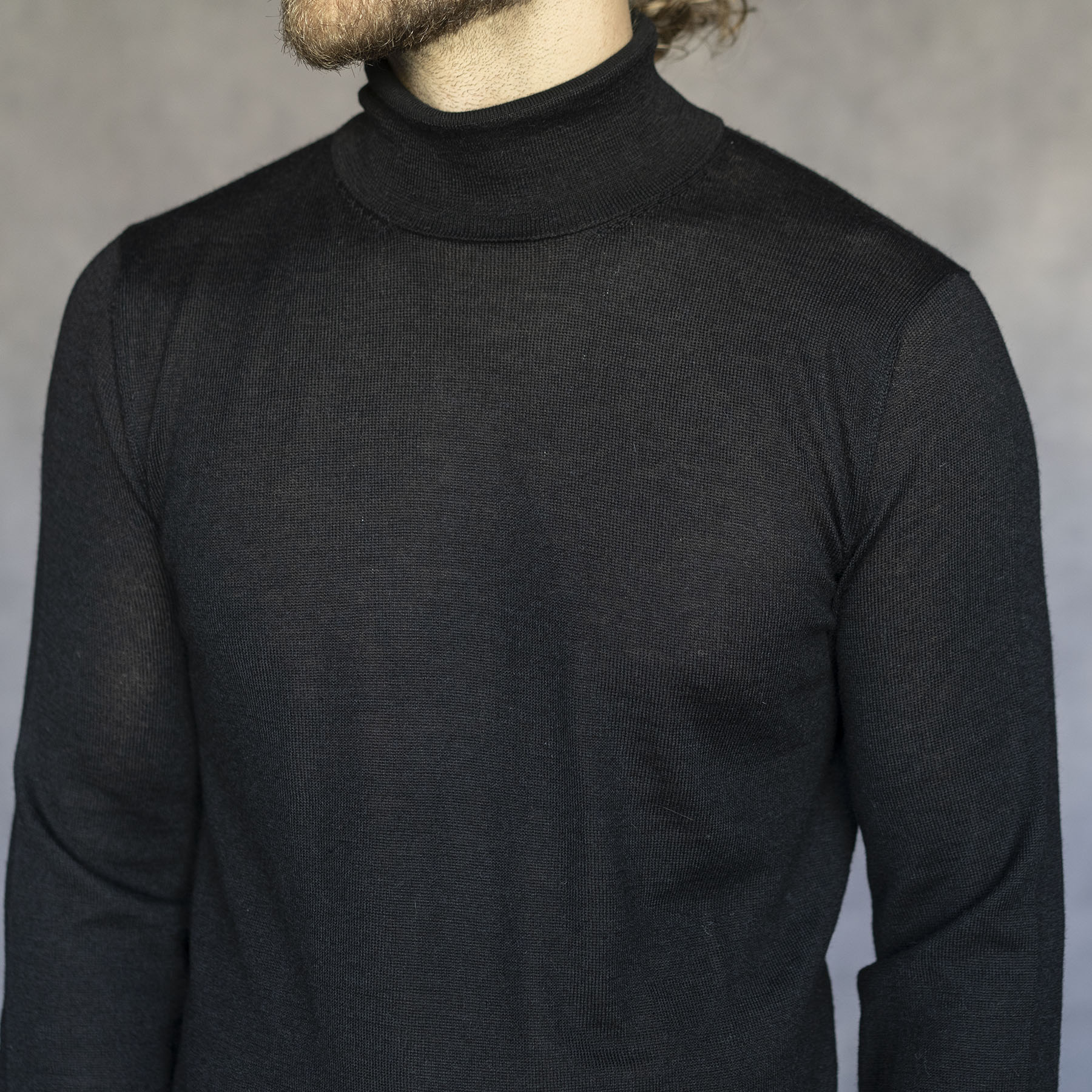 Alpaca Extrafine Knit Turtleneck Sweaters