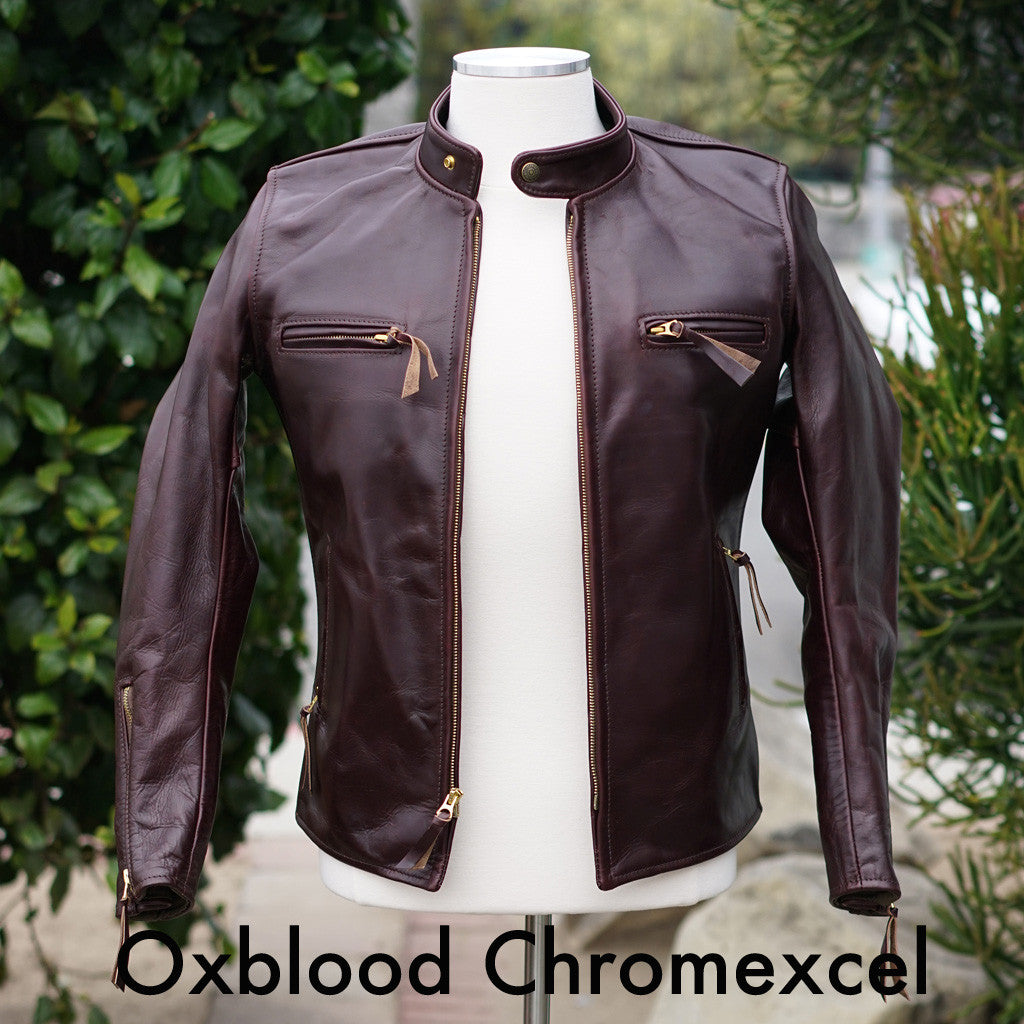 Made to Order Leather Cafe Racer Jacket DEPOSIT