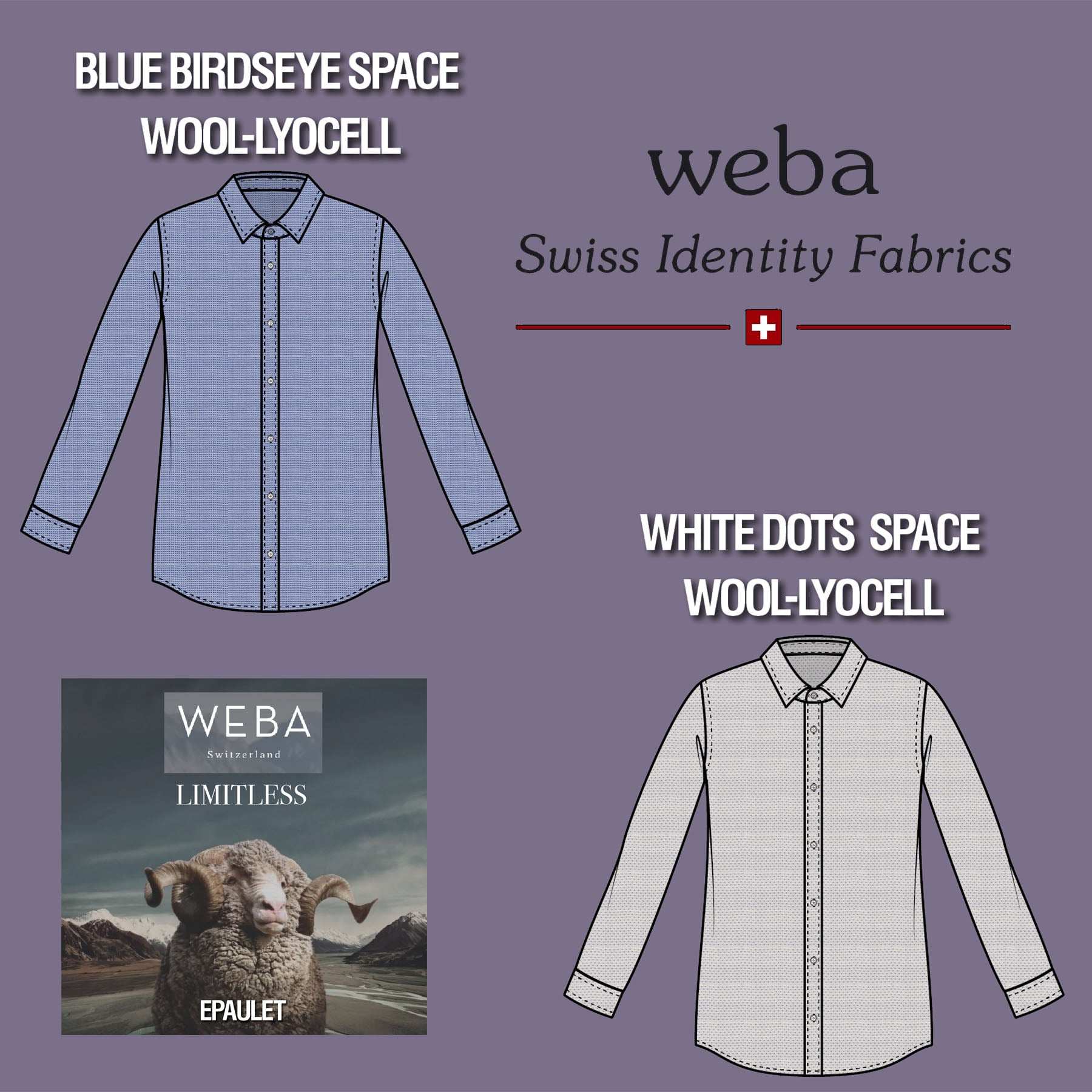 Custom Shirting Washable Wool Blends & Casual Patterns