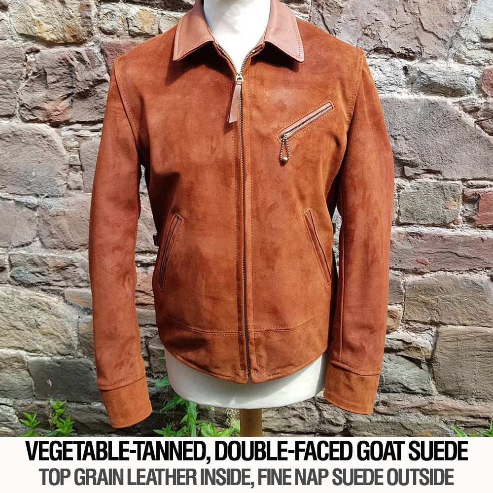 Made to Order Leather Tanker Jacket DEPOSIT