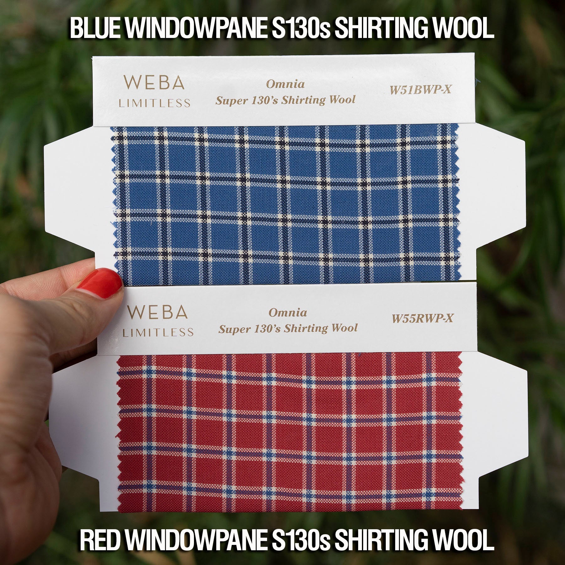 Custom Shirting Washable Wool Blends & Casual Patterns