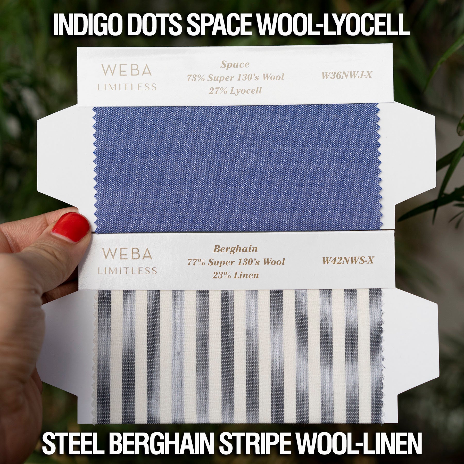 Custom Shirting Washable Wool Blends & Casual Patterns