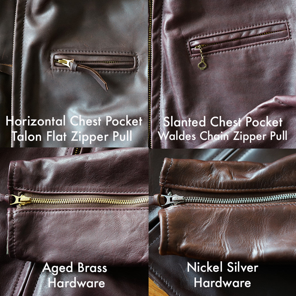 Made to Order Leather Tanker Jacket DEPOSIT