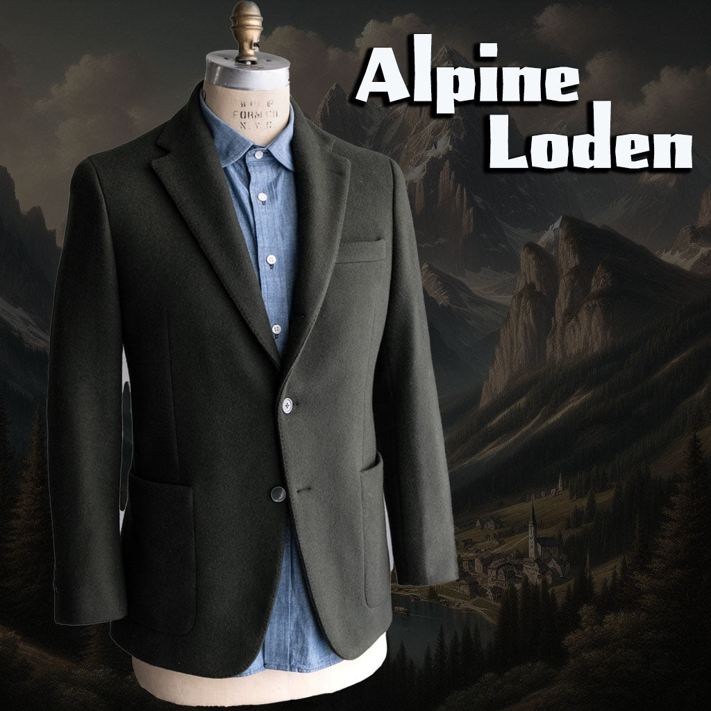 Custom Suits & Sportcoats Alpine Loden Wool