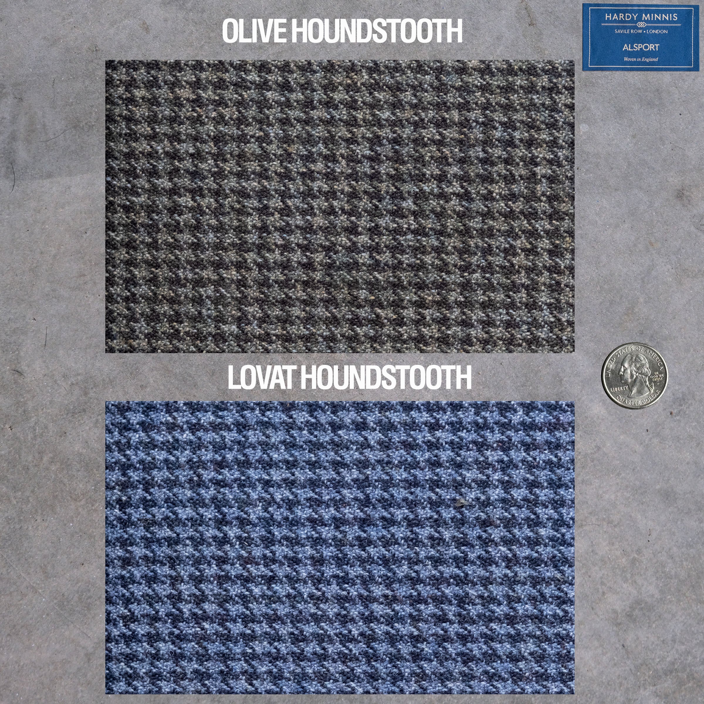 Custom Overcoats Heavyweight Alsport Thornproof Tweed