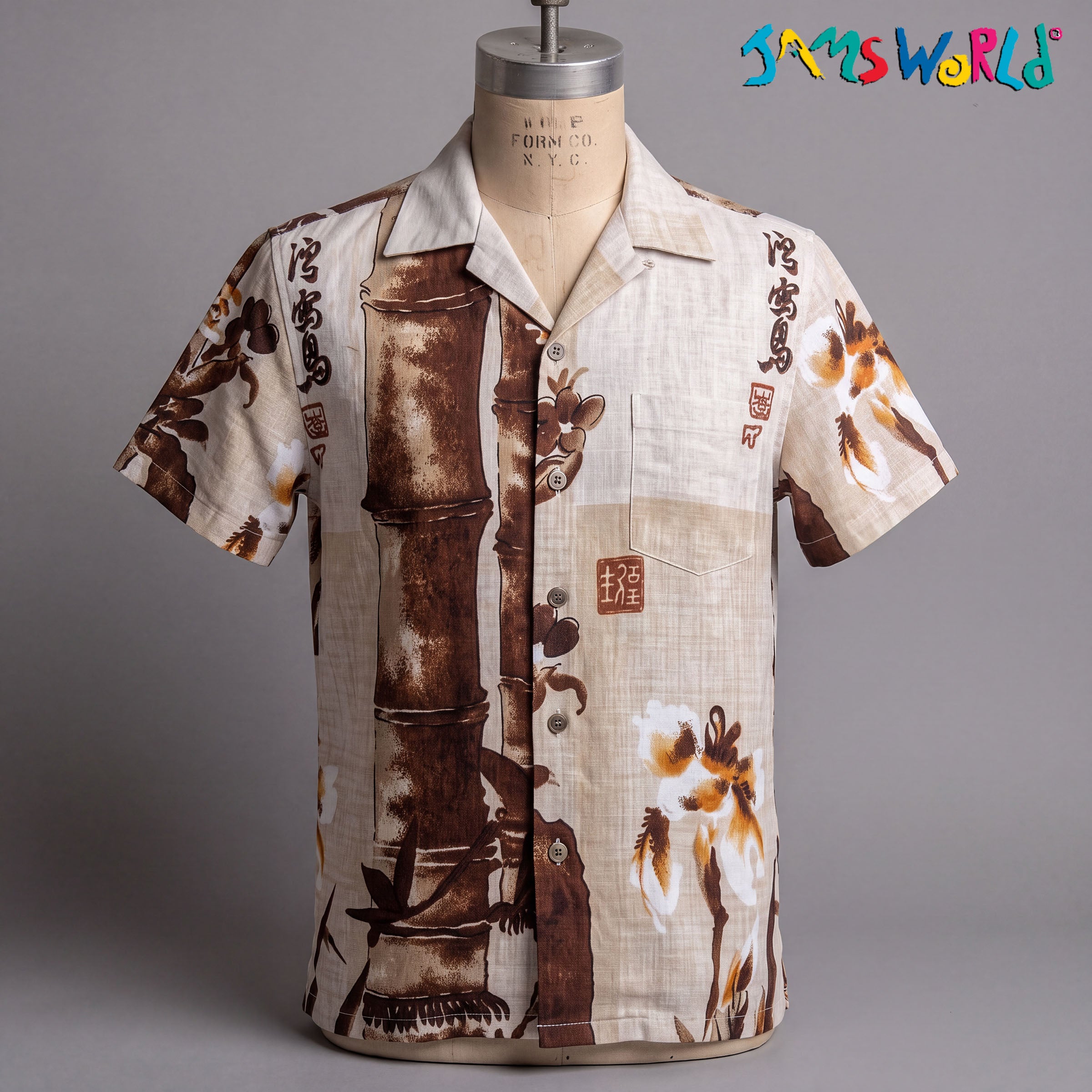 Riviera Camp Collar Jams World Shirt Project