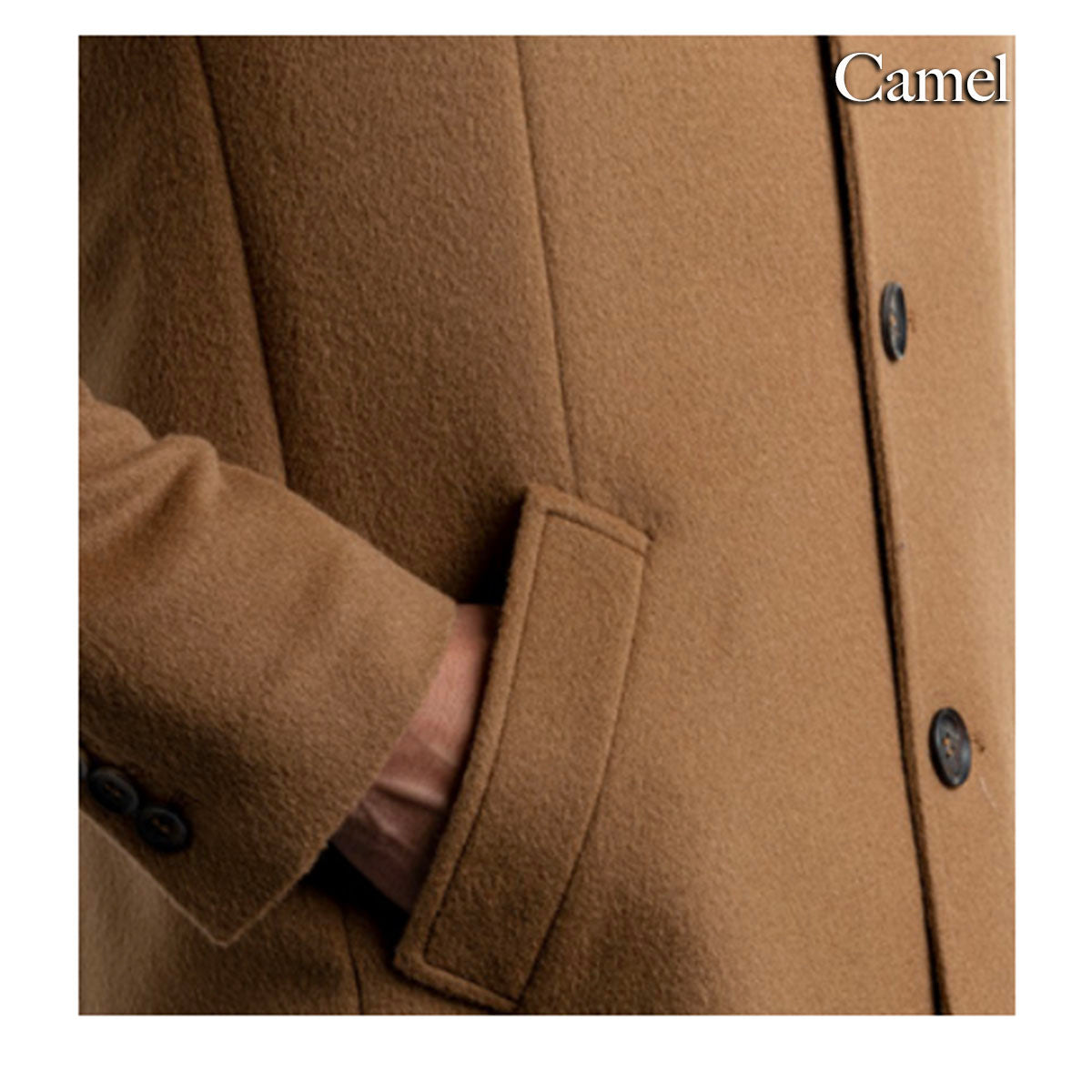 Alpaca Notch Lapel Car Coat