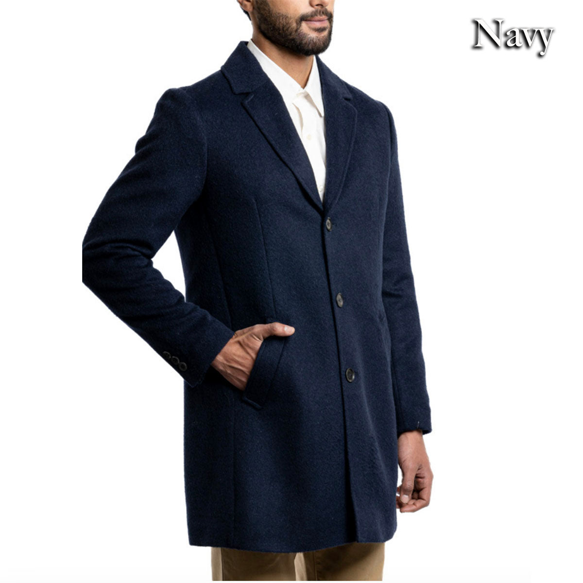 Alpaca Notch Lapel Car Coat