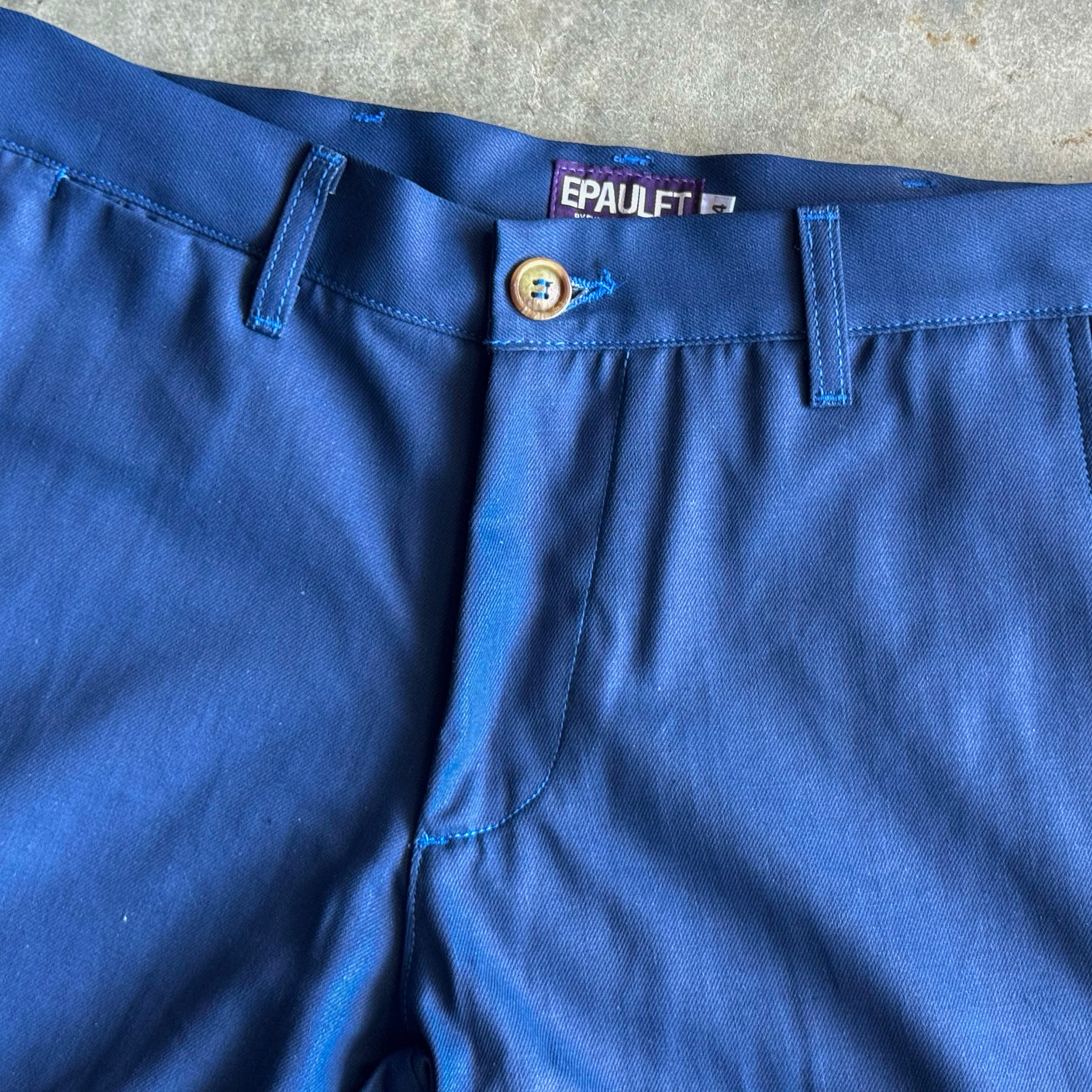 Rivet Chino Cobalt Blue 10.5oz Twill