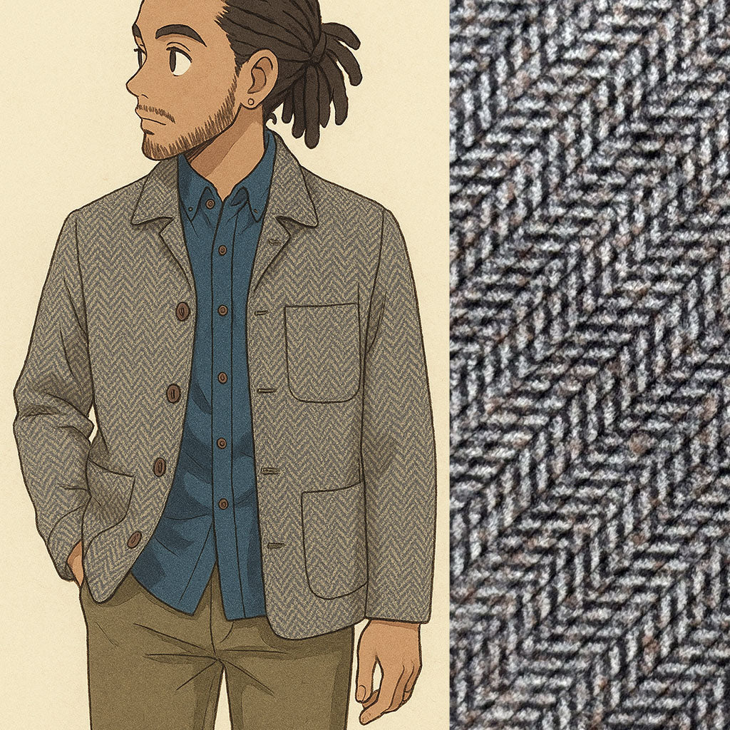Custom Doyle & Sinclair Jackets Delfino Corduroy Tweed (2 Units)