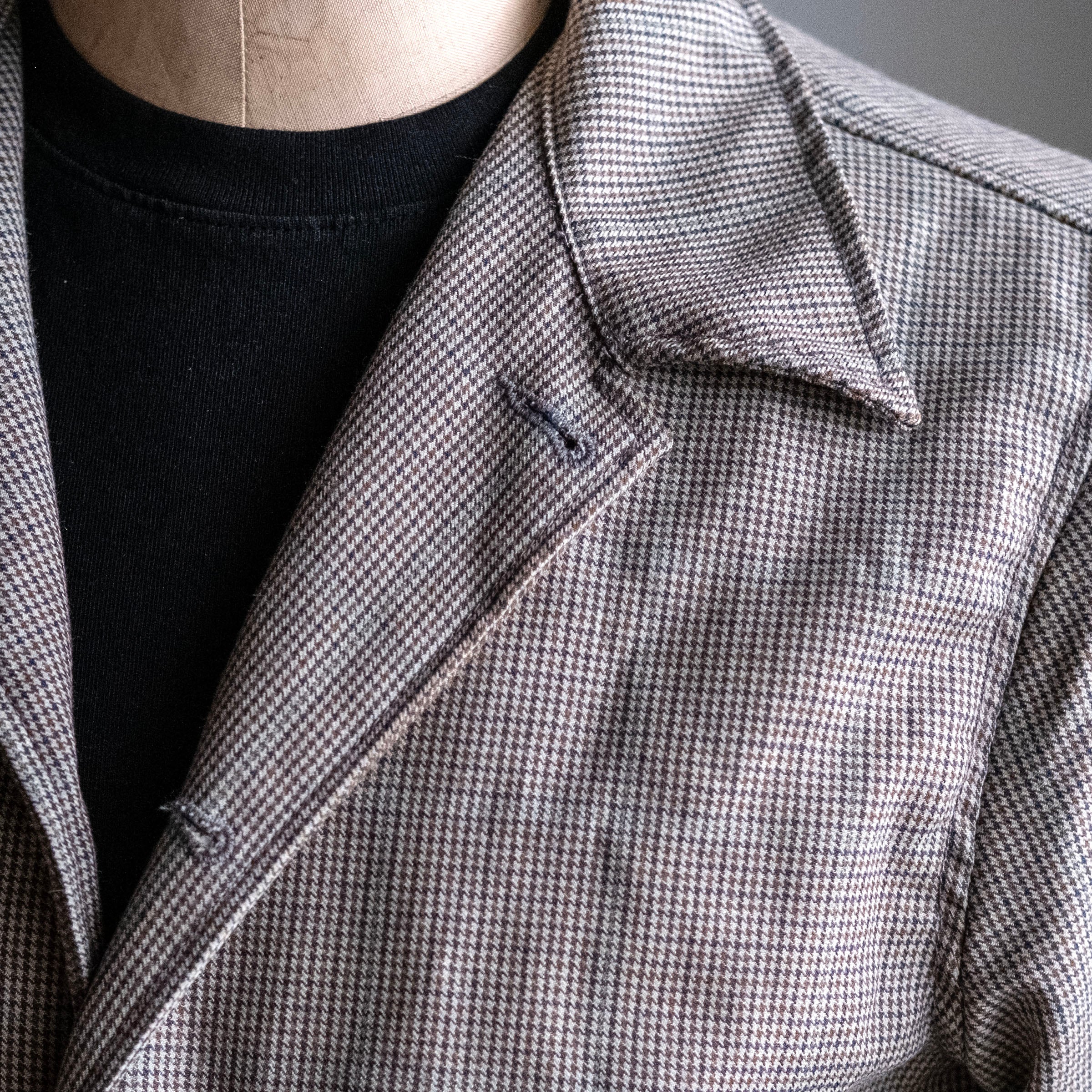 Sample Sale: Corso Jacket in Size 40 Houndstooth Tropical Wool